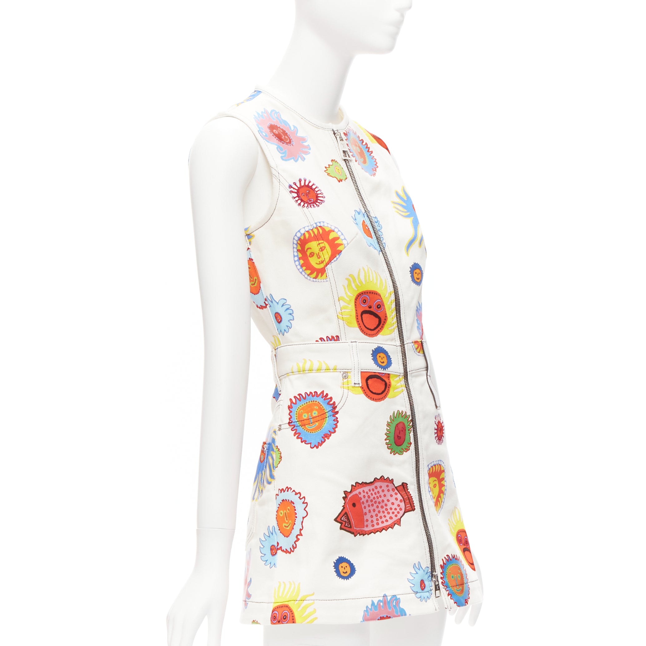 Louis Vuitton Kusama Zip Dress - Image 6