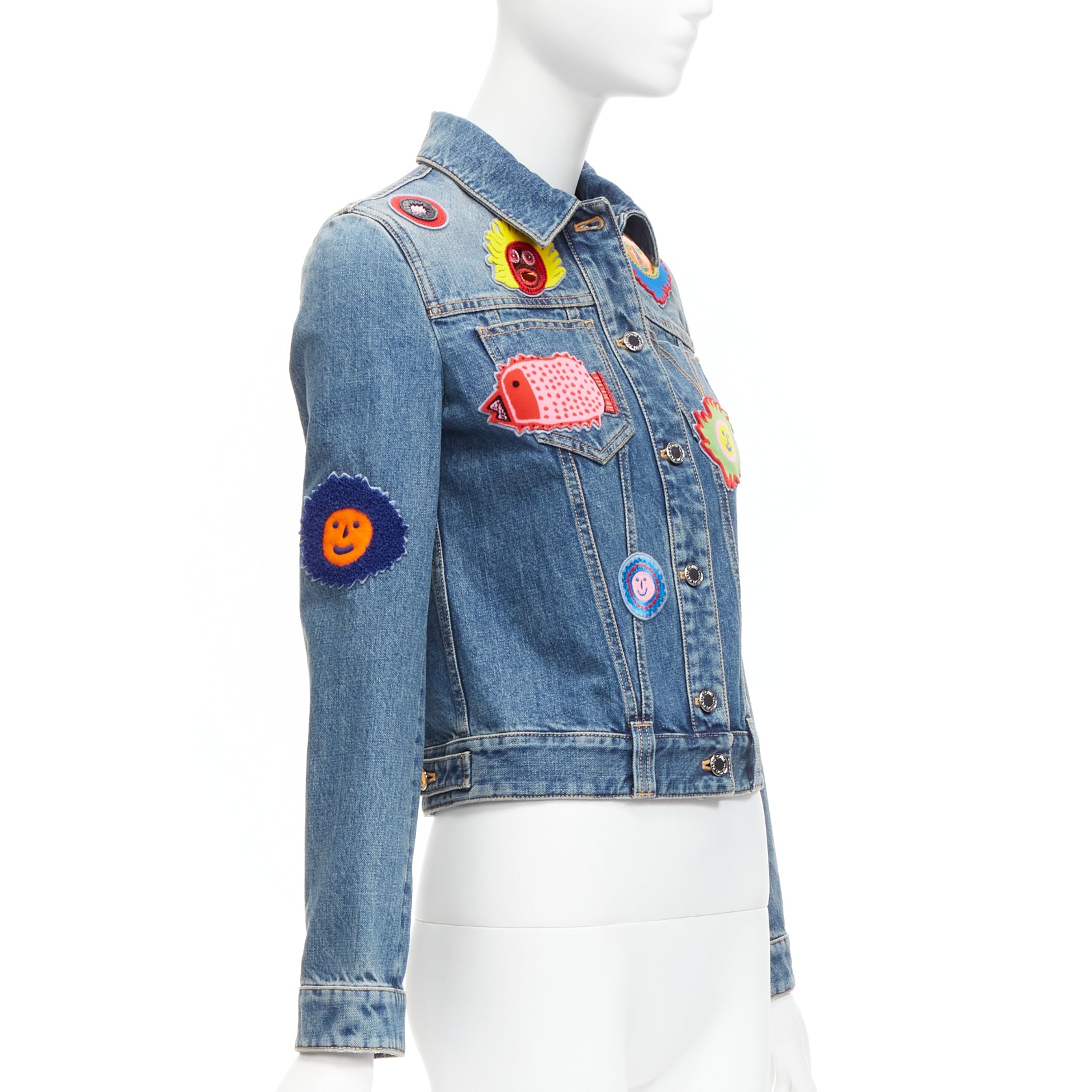 Louis Vuitton Patch Denim Jacket - 4