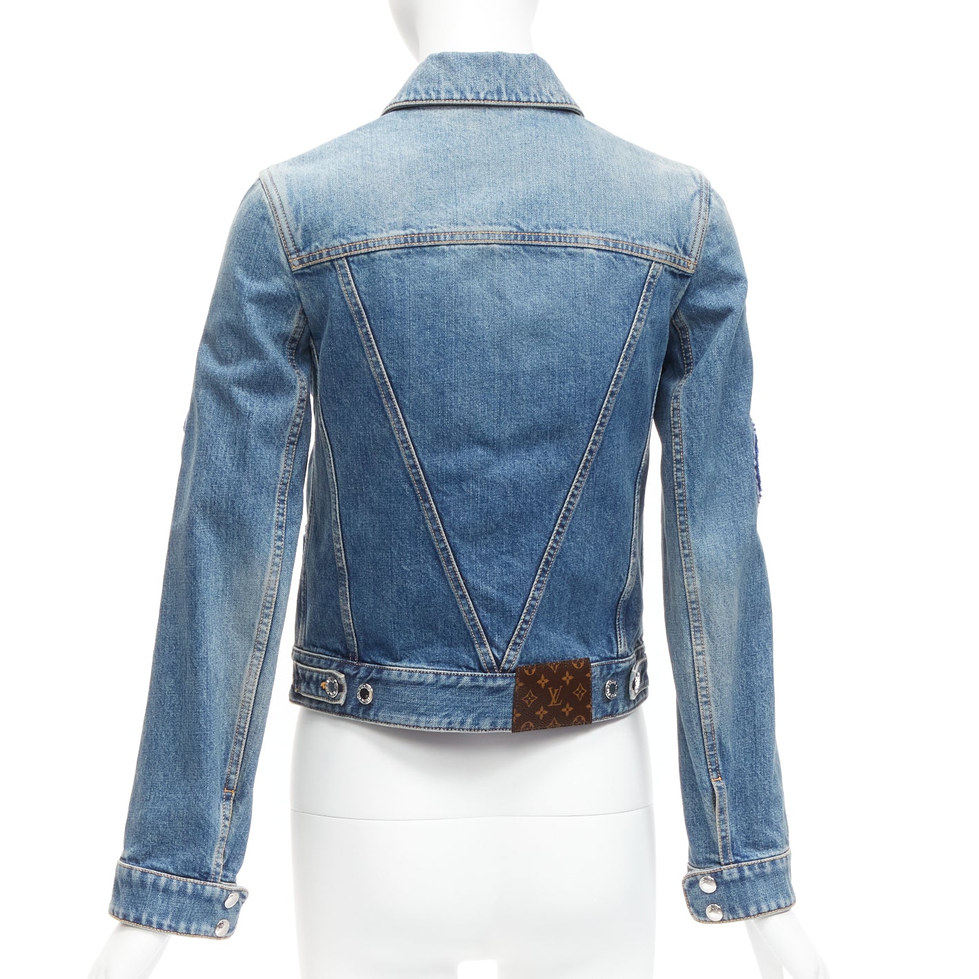 Louis Vuitton Patch Denim Jacket - Detail 1