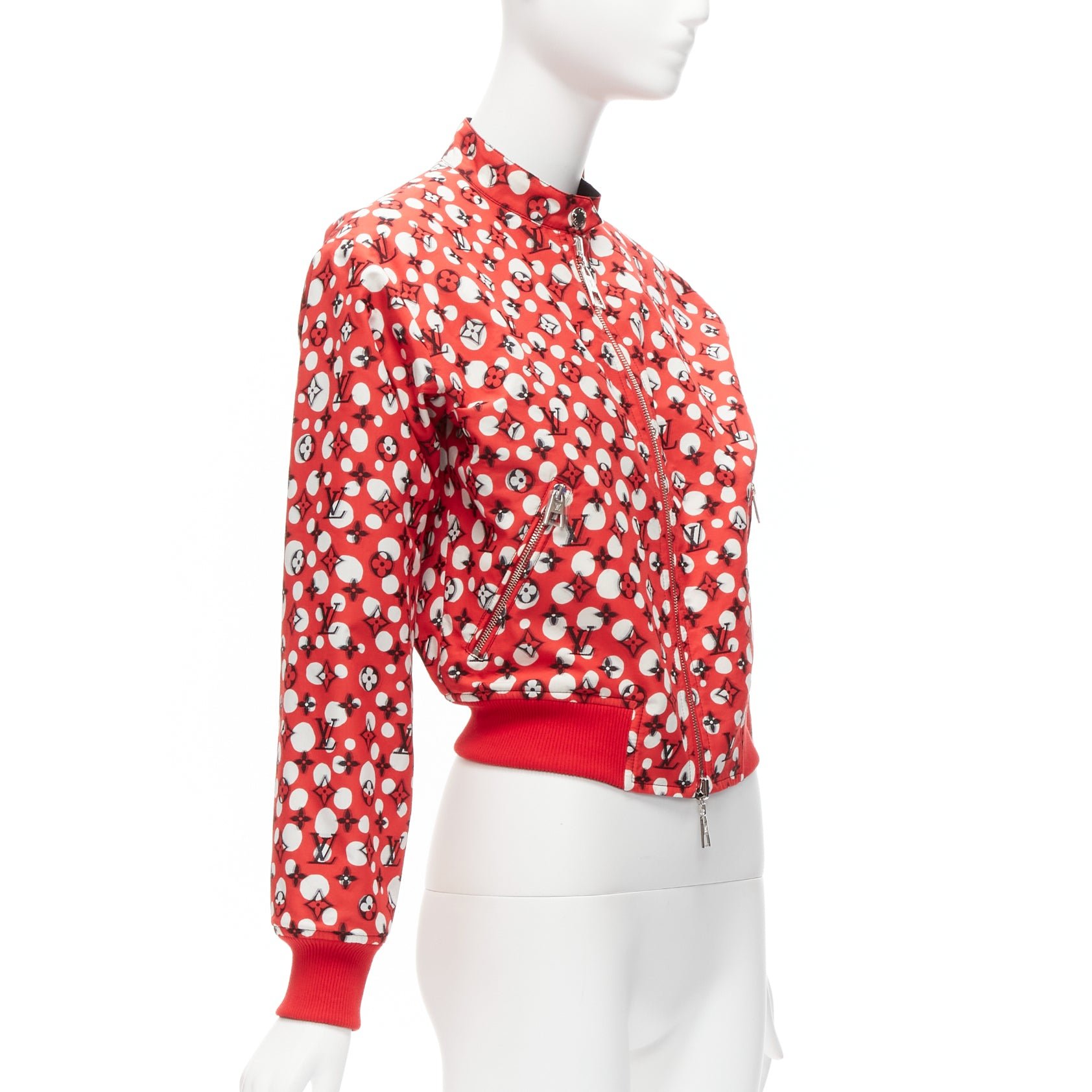 Louis Vuitton Red Dots Reversible Bomber - Side view