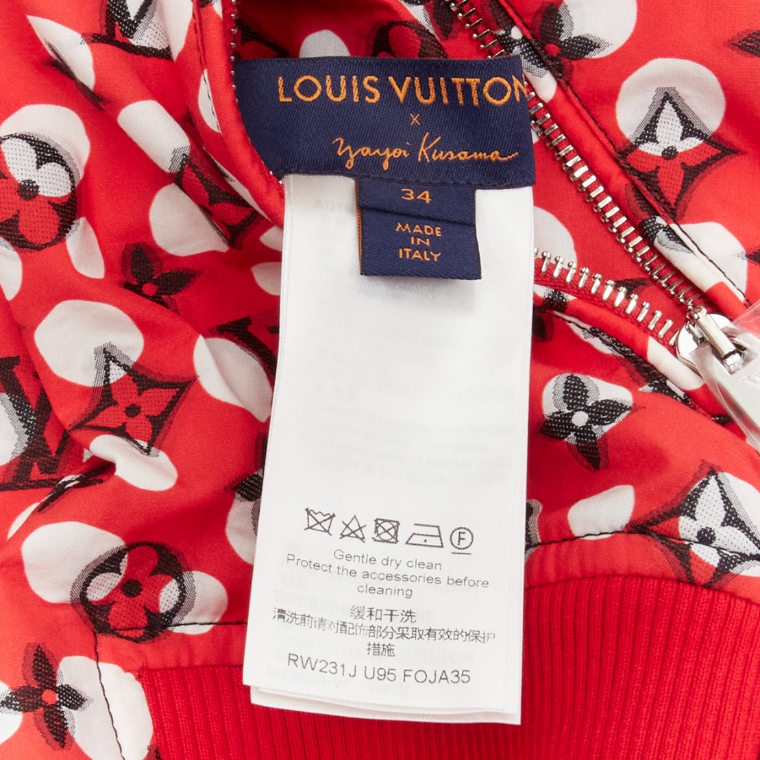 Louis Vuitton Red Dots Reversible Bomber - Image 18