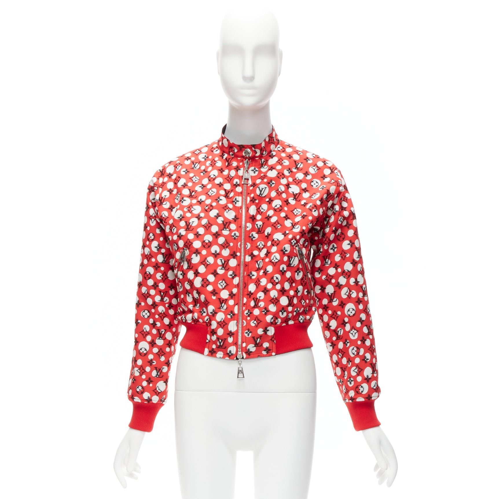 Louis Vuitton Red Dots Reversible Bomber - Image 19