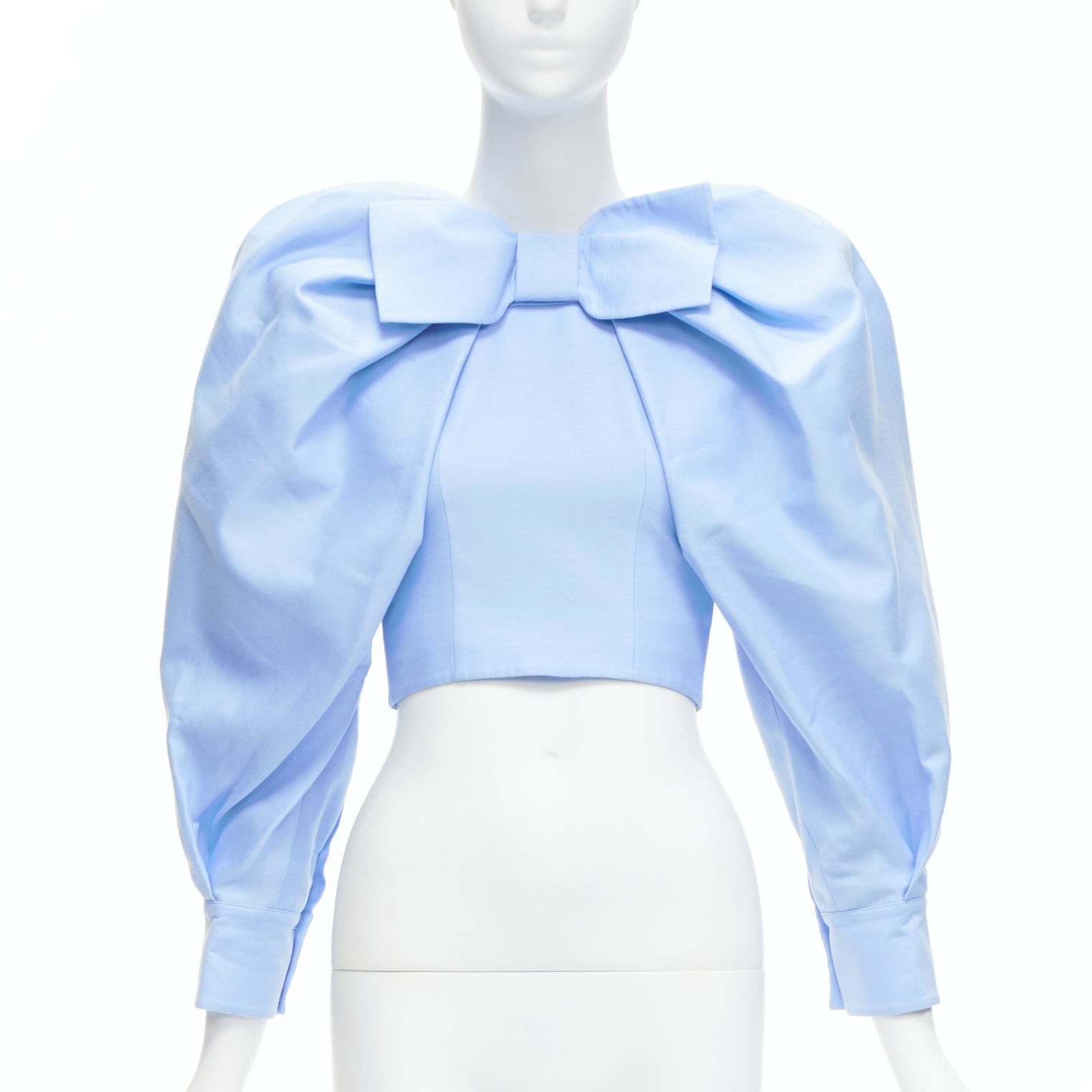 Shushu Tong Bow Puff Top