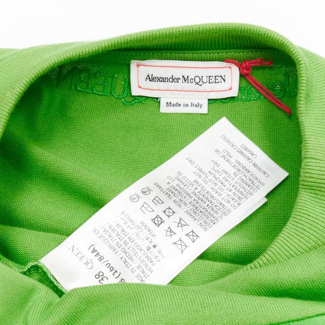 Alexander Mcqueen Pleated Peplum Top - Image 10