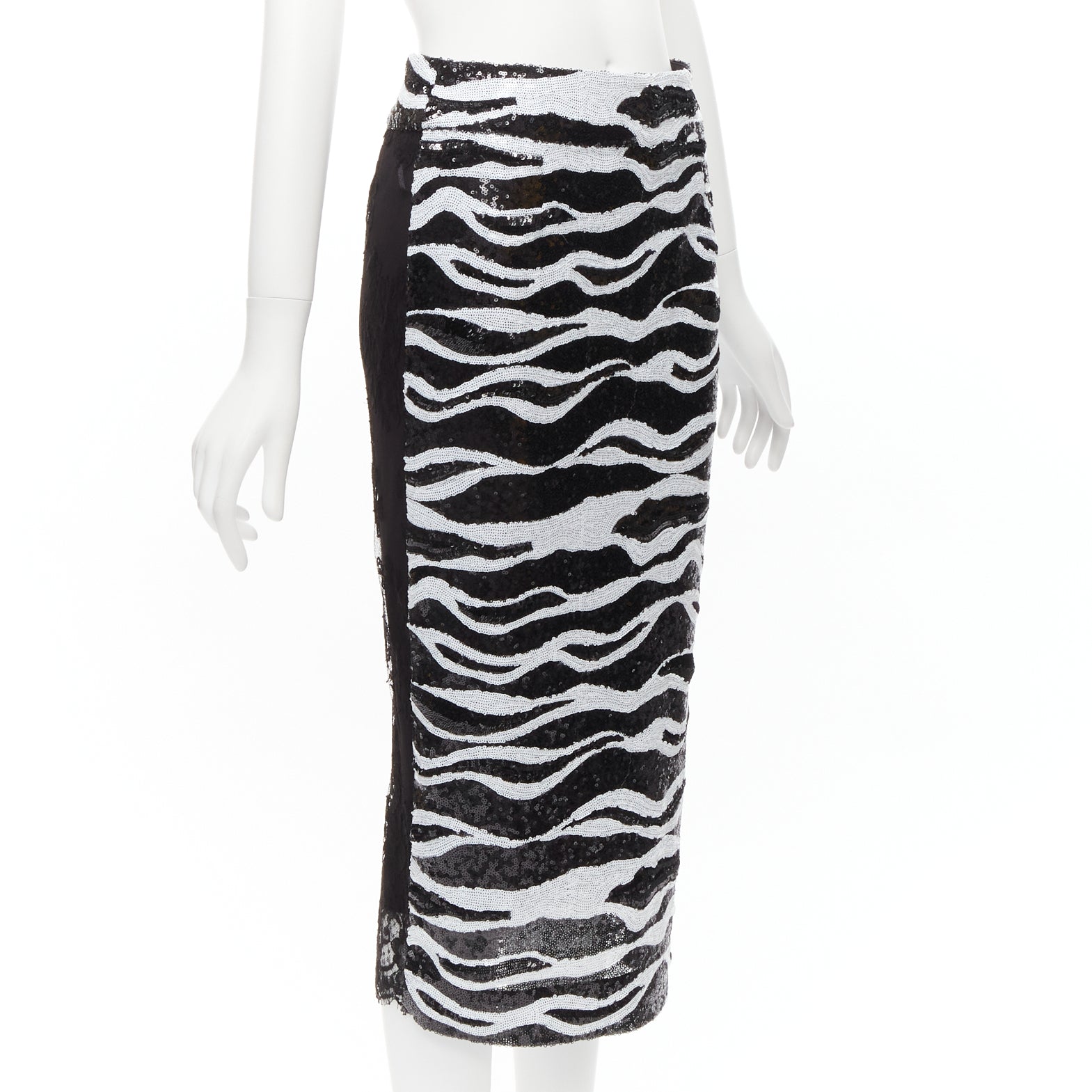 Dolce & Gabbana Zebra Lace Skirt - Image 6