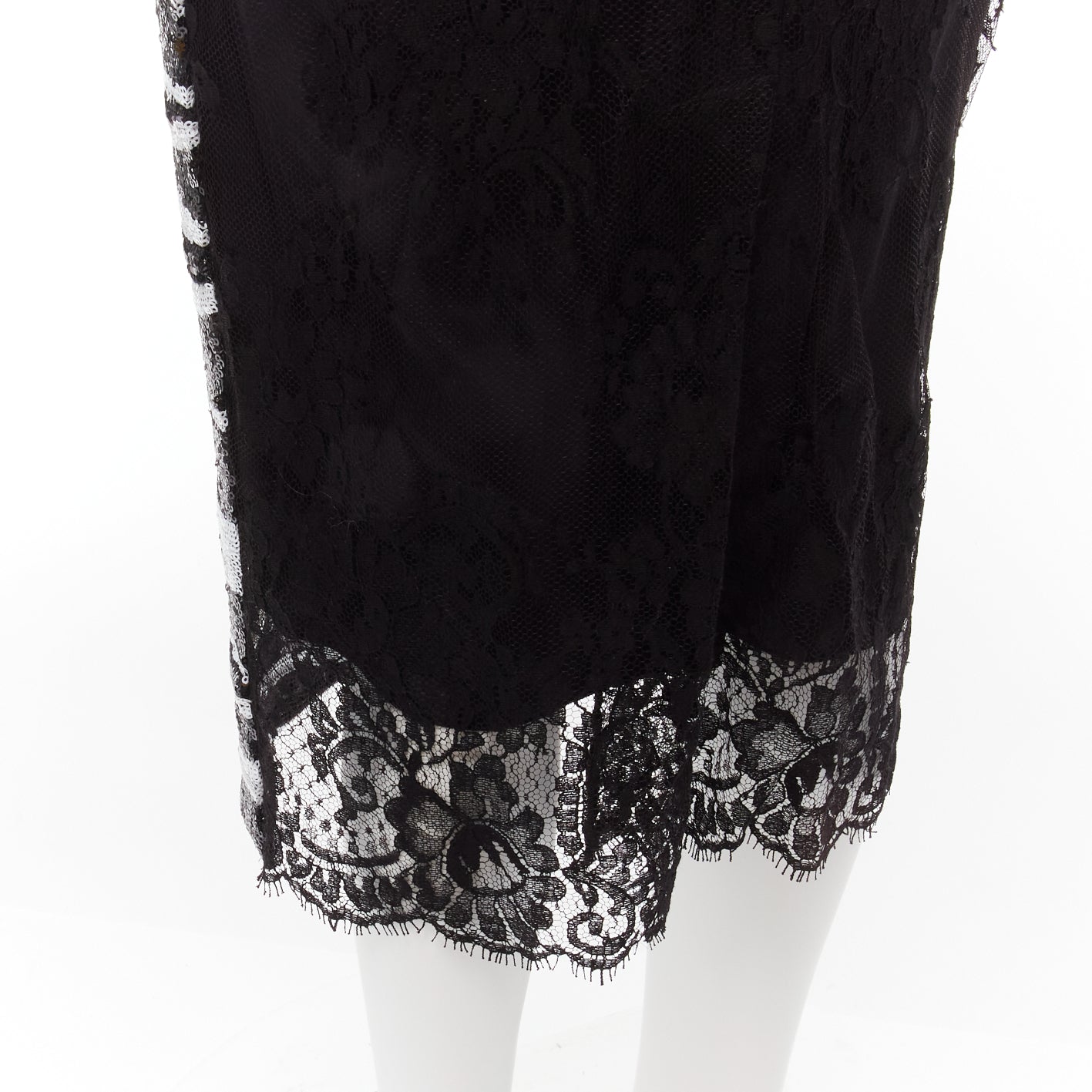 Dolce & Gabbana Zebra Lace Skirt - Detail 2
