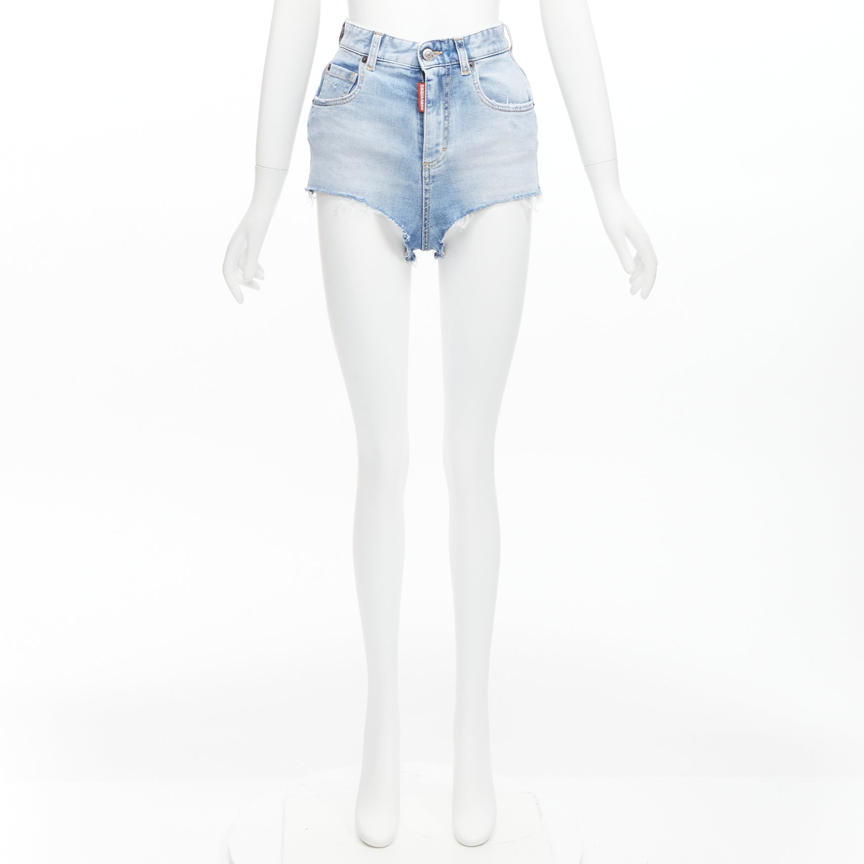 Dsquared2 Heart Denim Shorts - Image 11