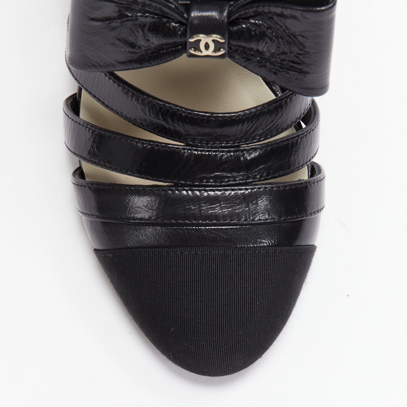 Chanel Graffiti Print Combat Boots - Detail 1