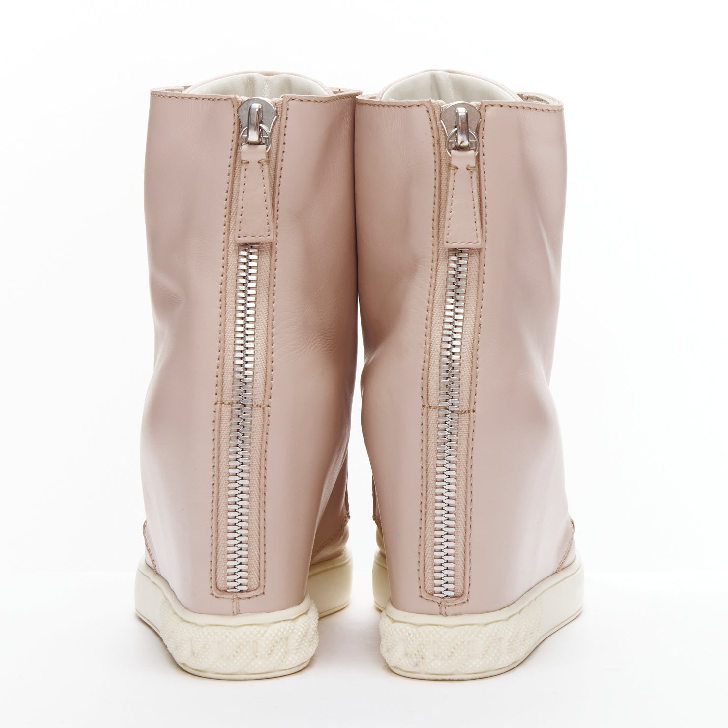 Casadei Chain Trim Wedge Sneakers - Side view