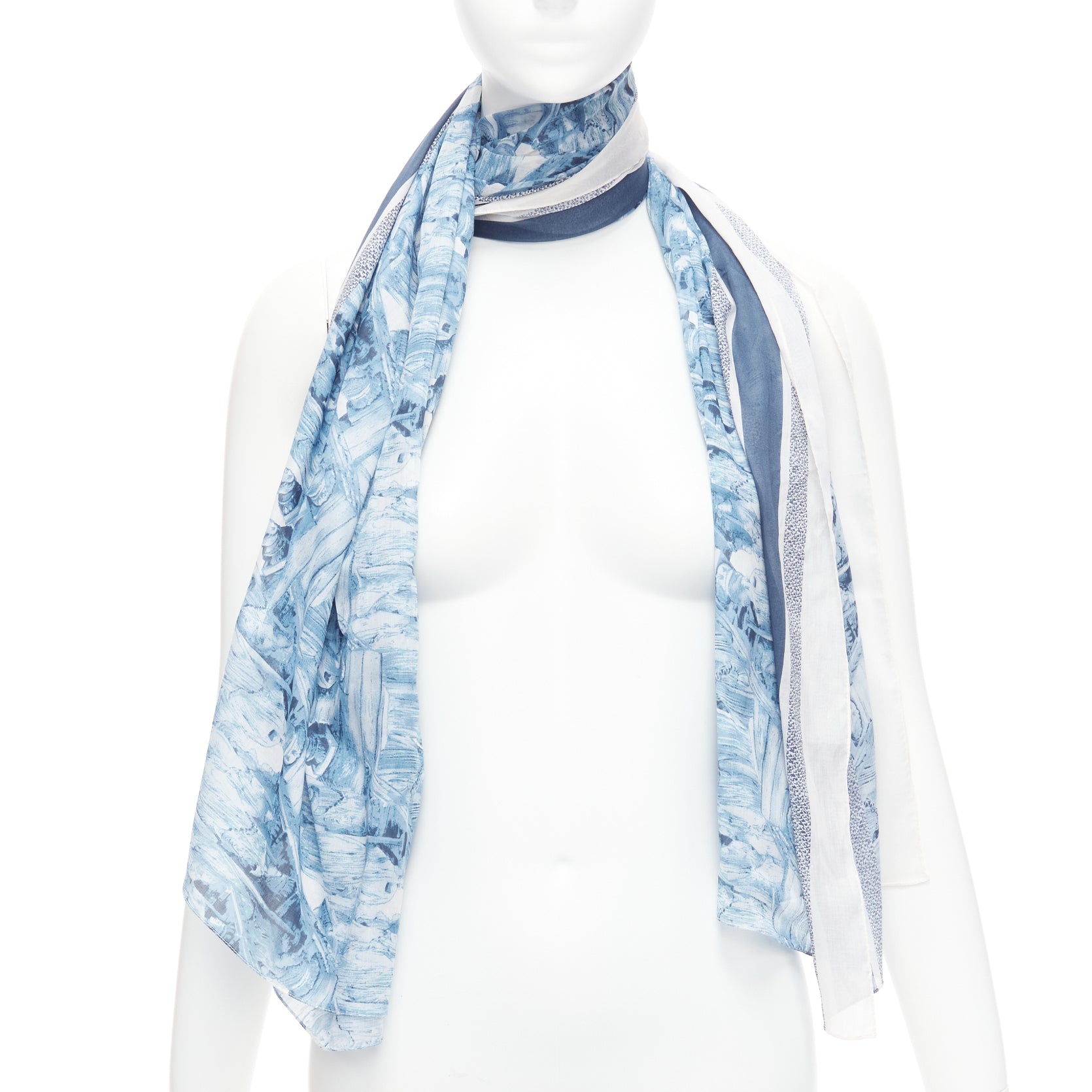 Dior Statues Print Scarf
