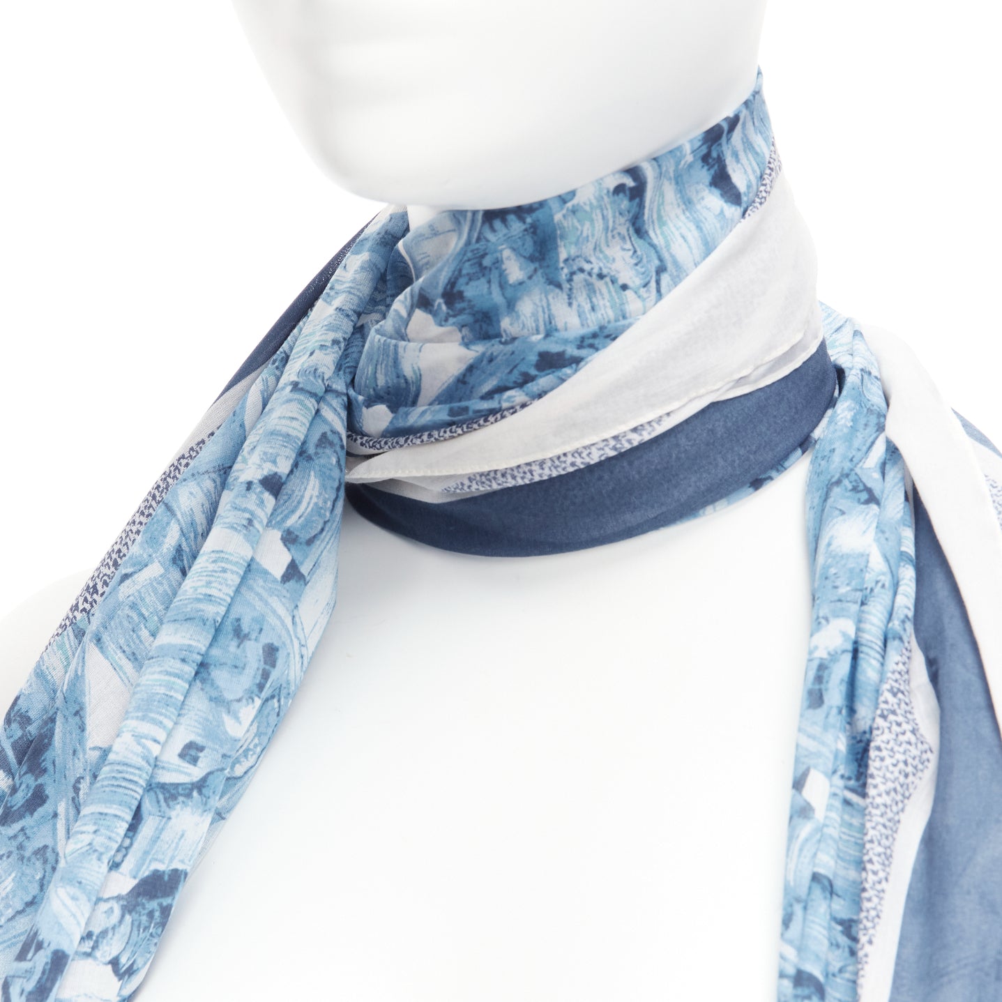 Dior Statues Print Scarf - Image 10