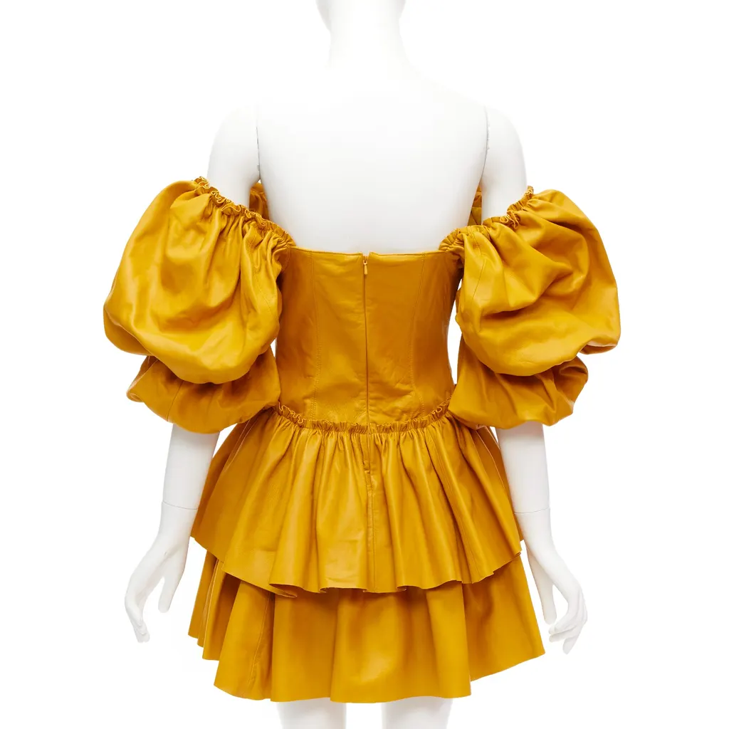 Aje Castellain Yellow Leather Very good - Box View
