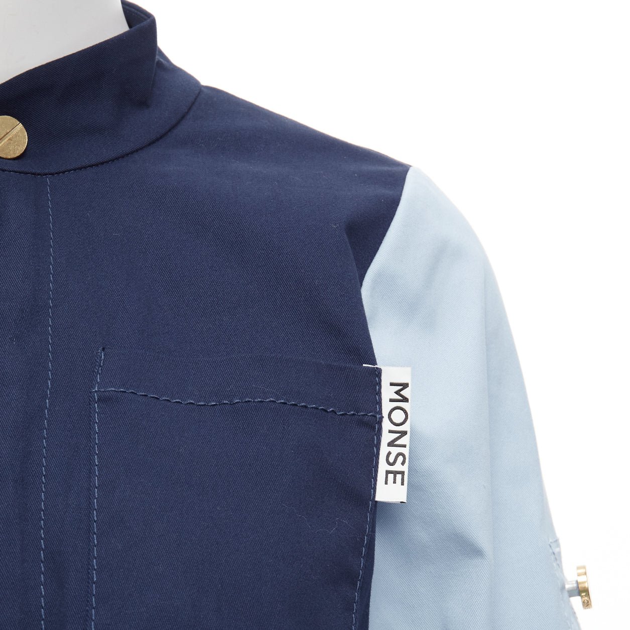 Monse Camo Belted Romper - Back view