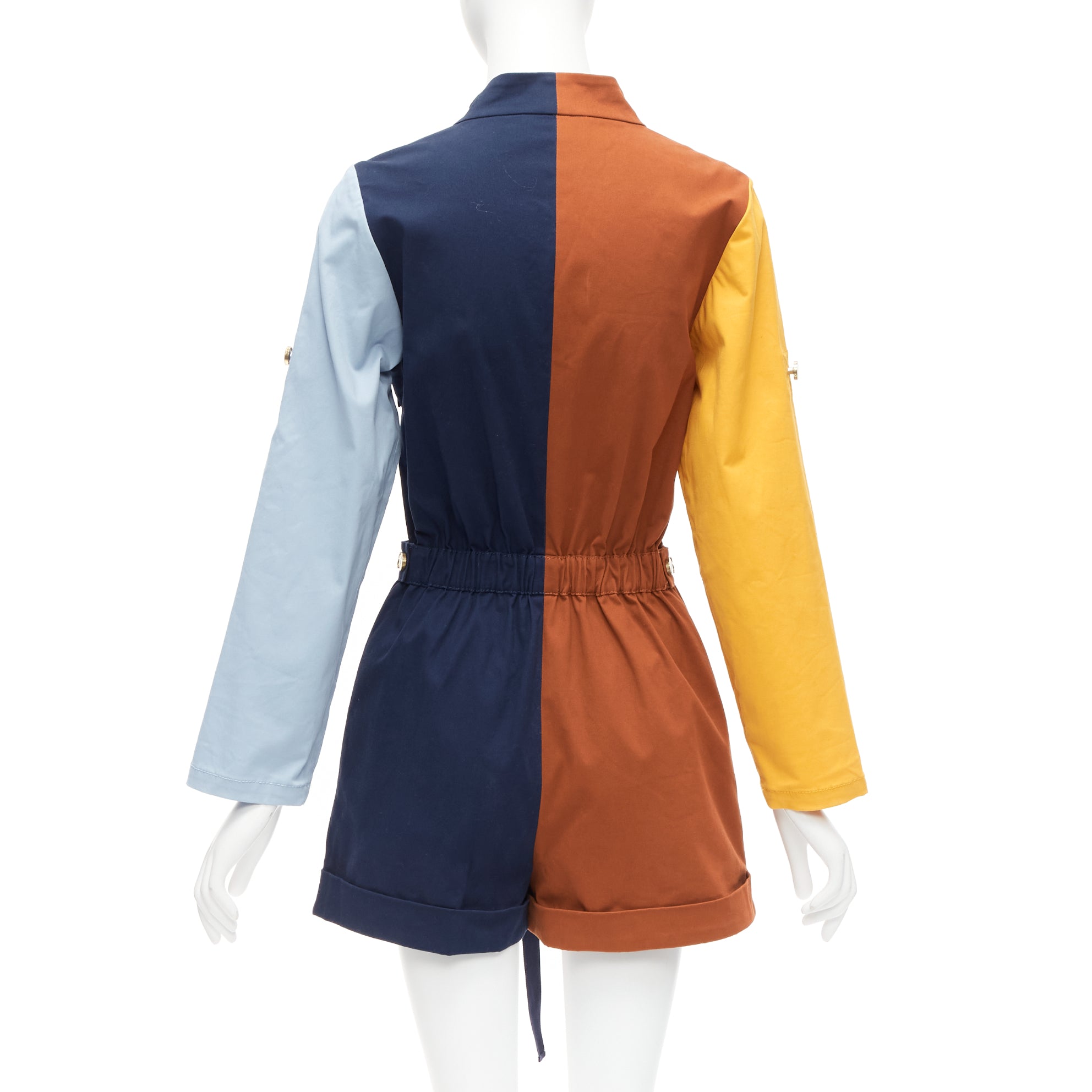 Monse Camo Belted Romper - Side view