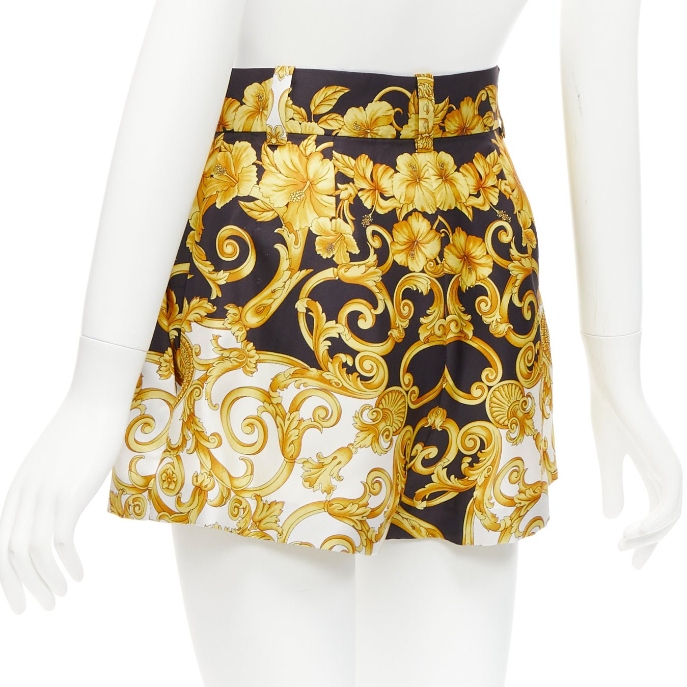 Versace Tribute Silk Shorts - Side view