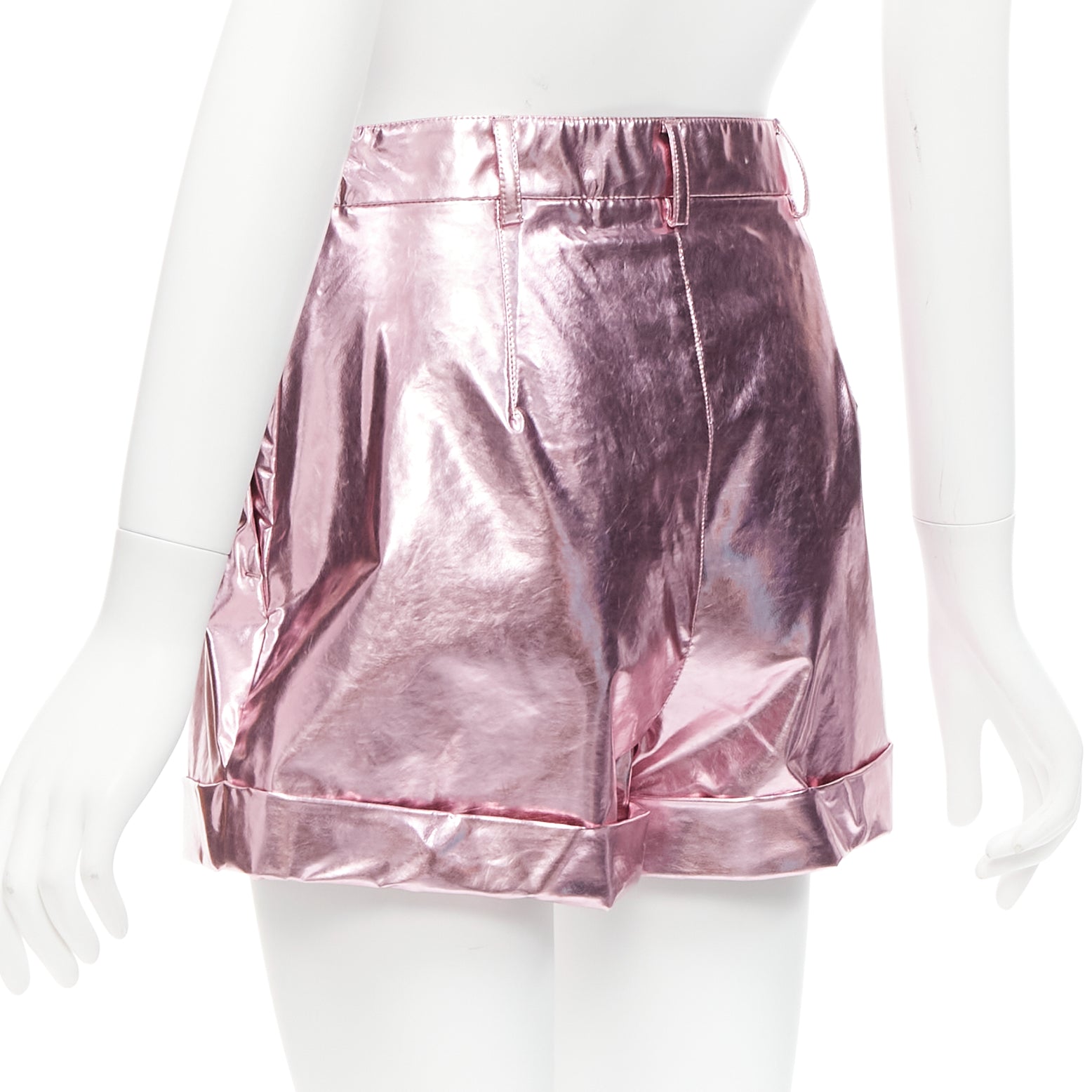 Philosophy Di Alberta Ferretti Pink Cuffed Shorts - Detail 1