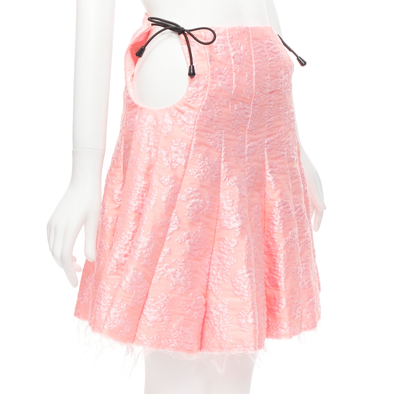 Shushu Tong Cloque Flared Skirt