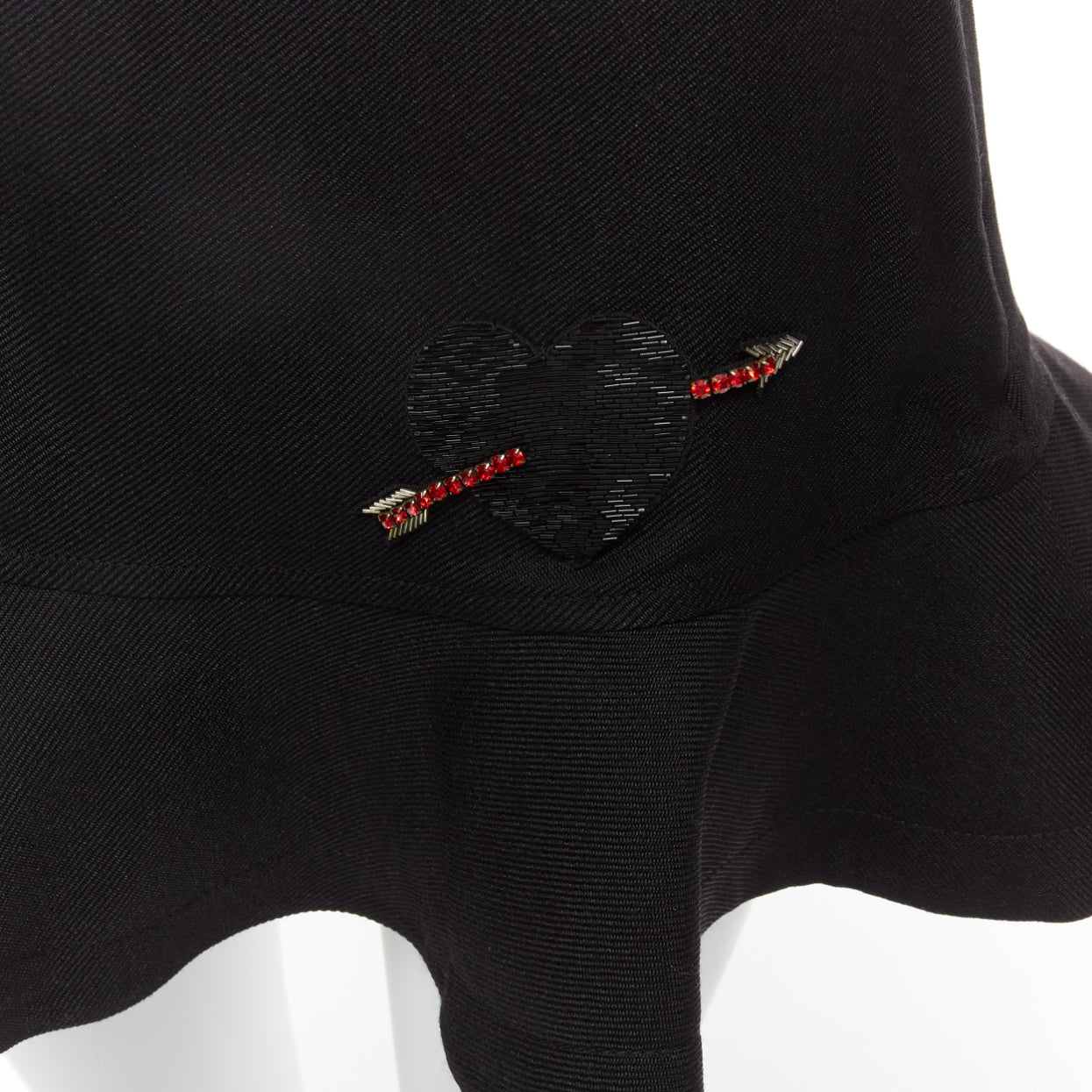 Valentino Garavani Bead Heart Shorts - Back view