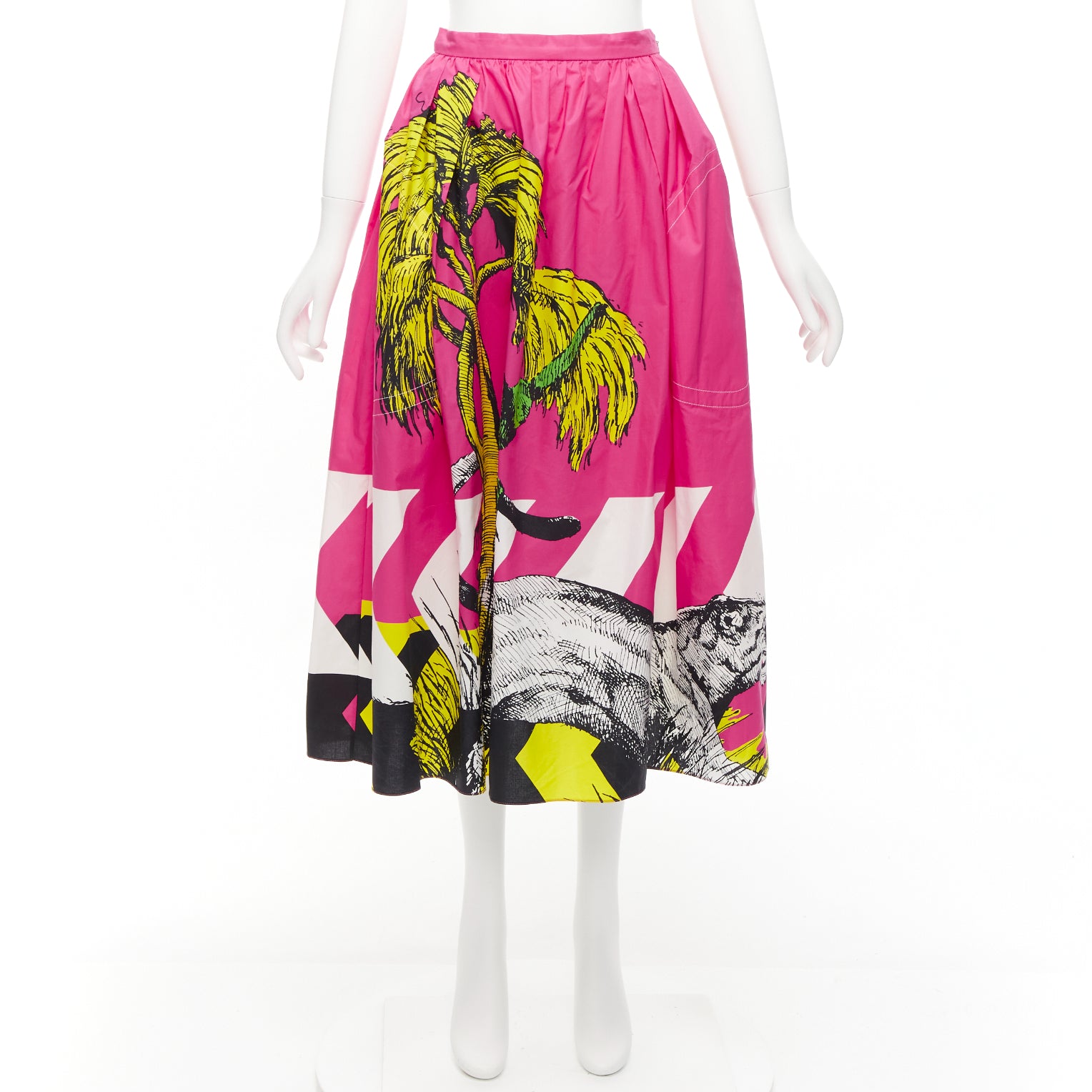 Christian Dior Tiger Graphic Skirt - Image 11