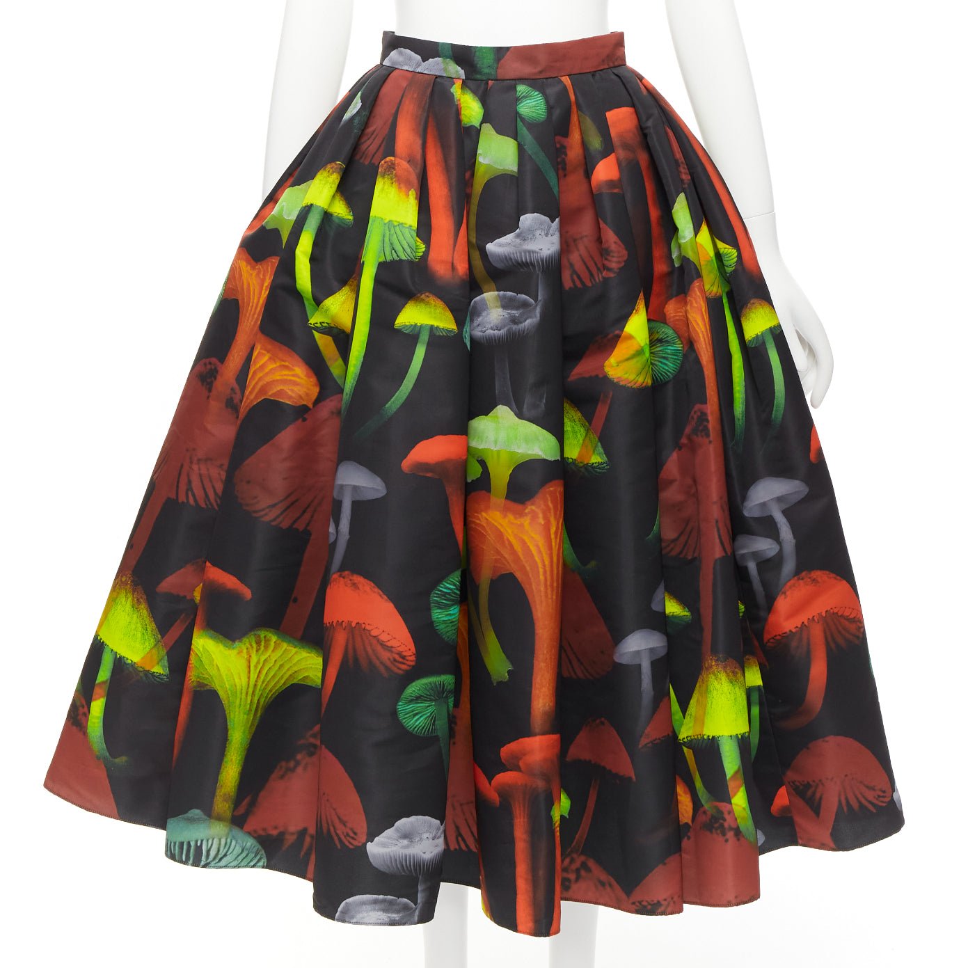 Alexander Mcqueen Mushroom Print Skirt