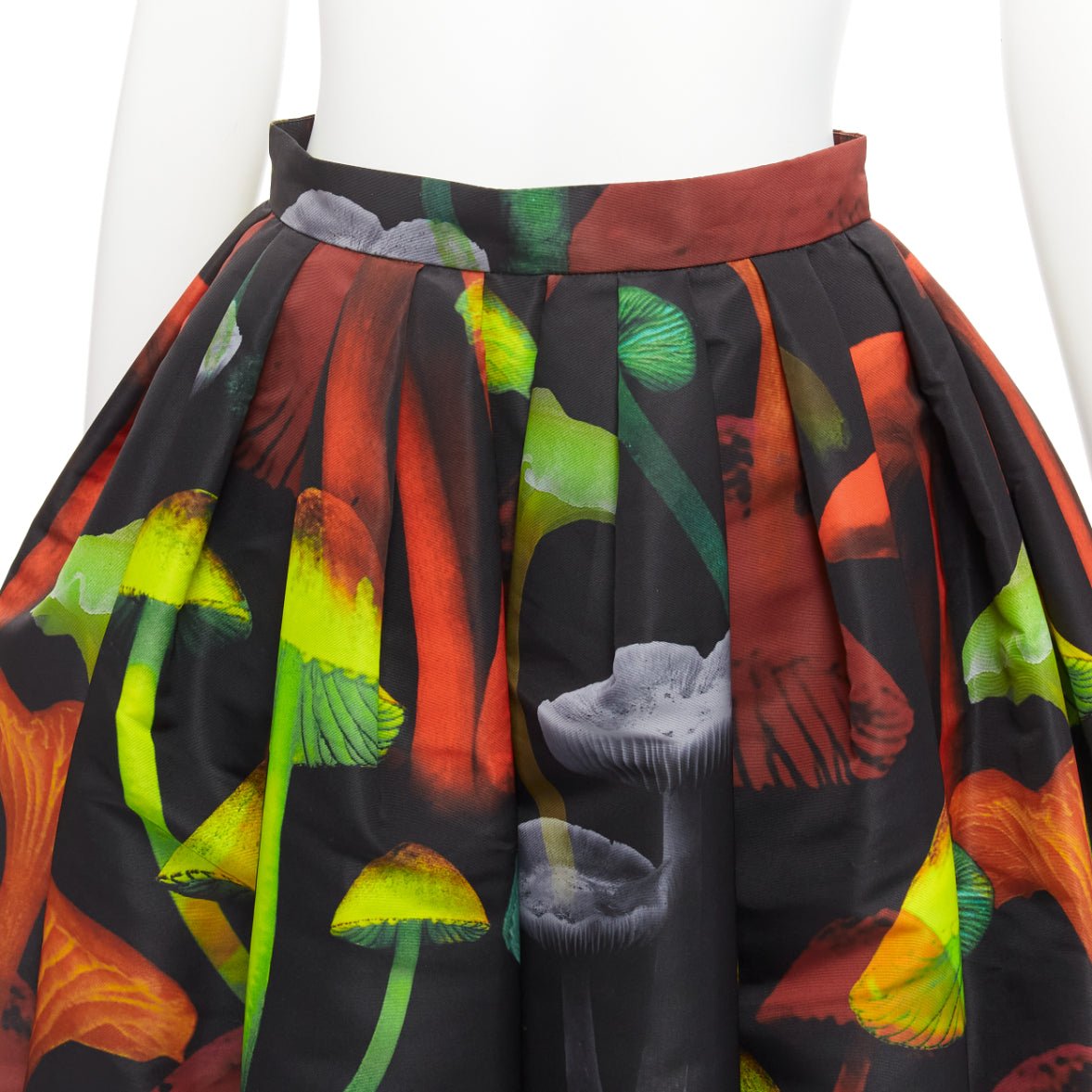 Alexander Mcqueen Mushroom Print Skirt - Detail 2