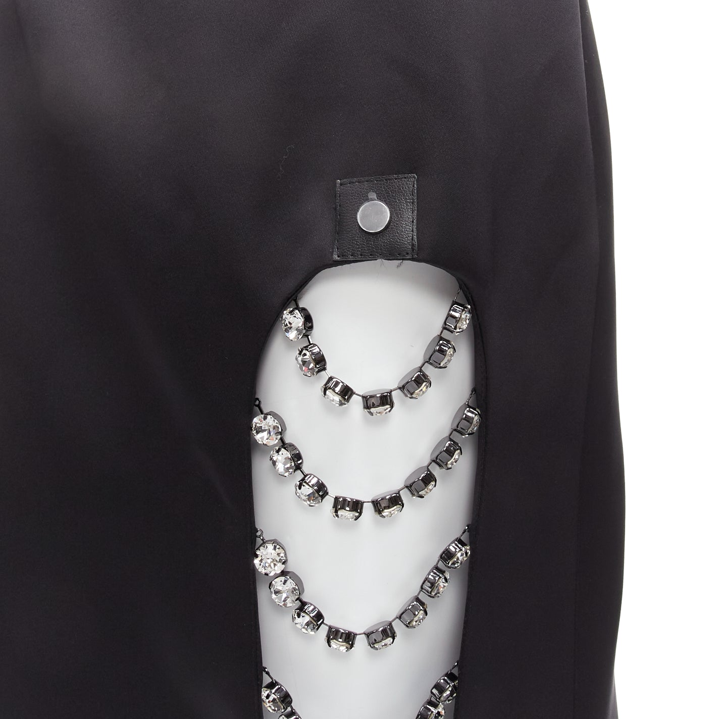 Christopher Kane Chain Slit Skirt - Back view