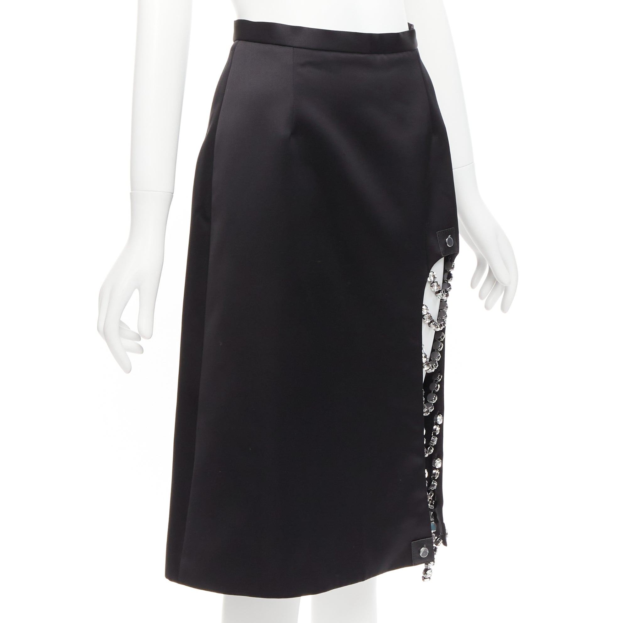 Christopher Kane Chain Slit Skirt - Image 6