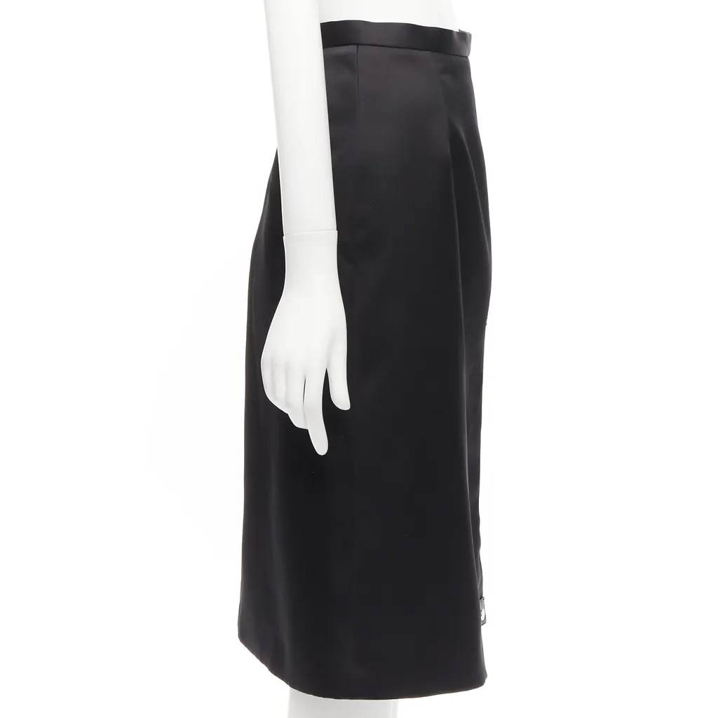 Christopher Kane Chain Slit Skirt Black Polyester Never worn - Model View