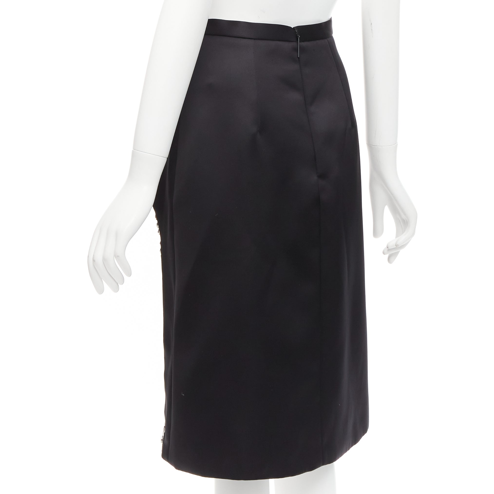 Christopher Kane Chain Slit Skirt - Side view