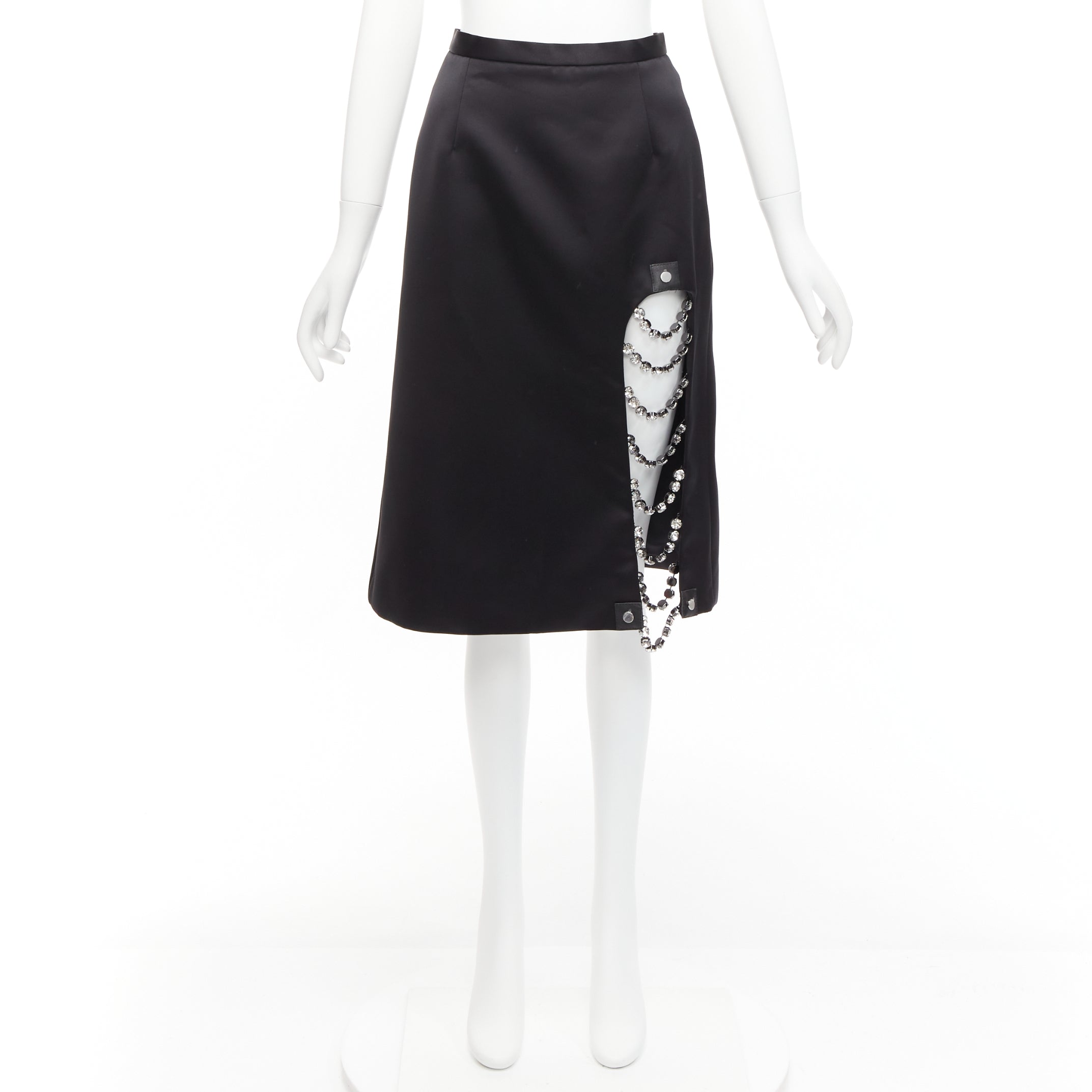 Christopher Kane Chain Slit Skirt - Image 11