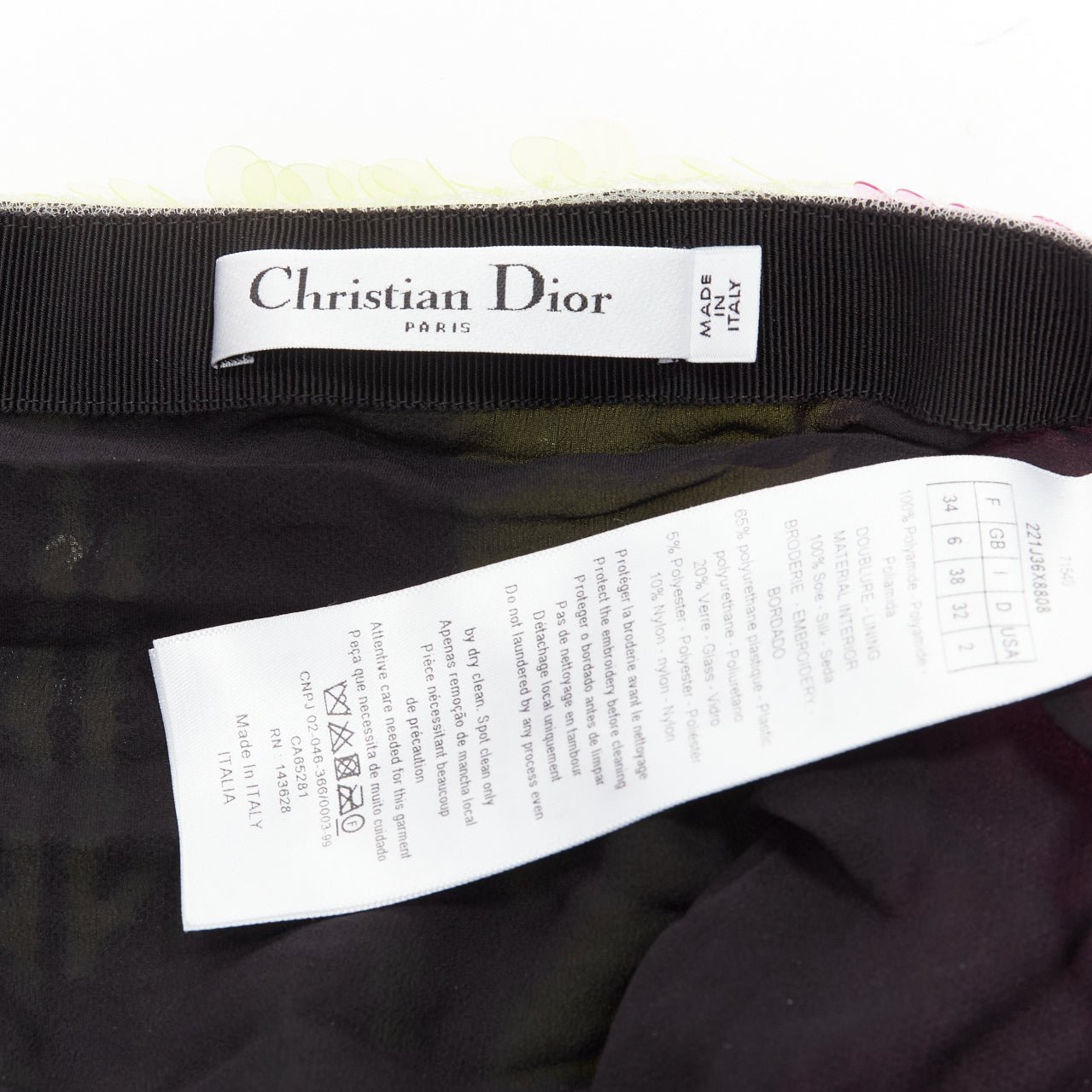 Christian Dior Lion Embellished Skirt - Image 10