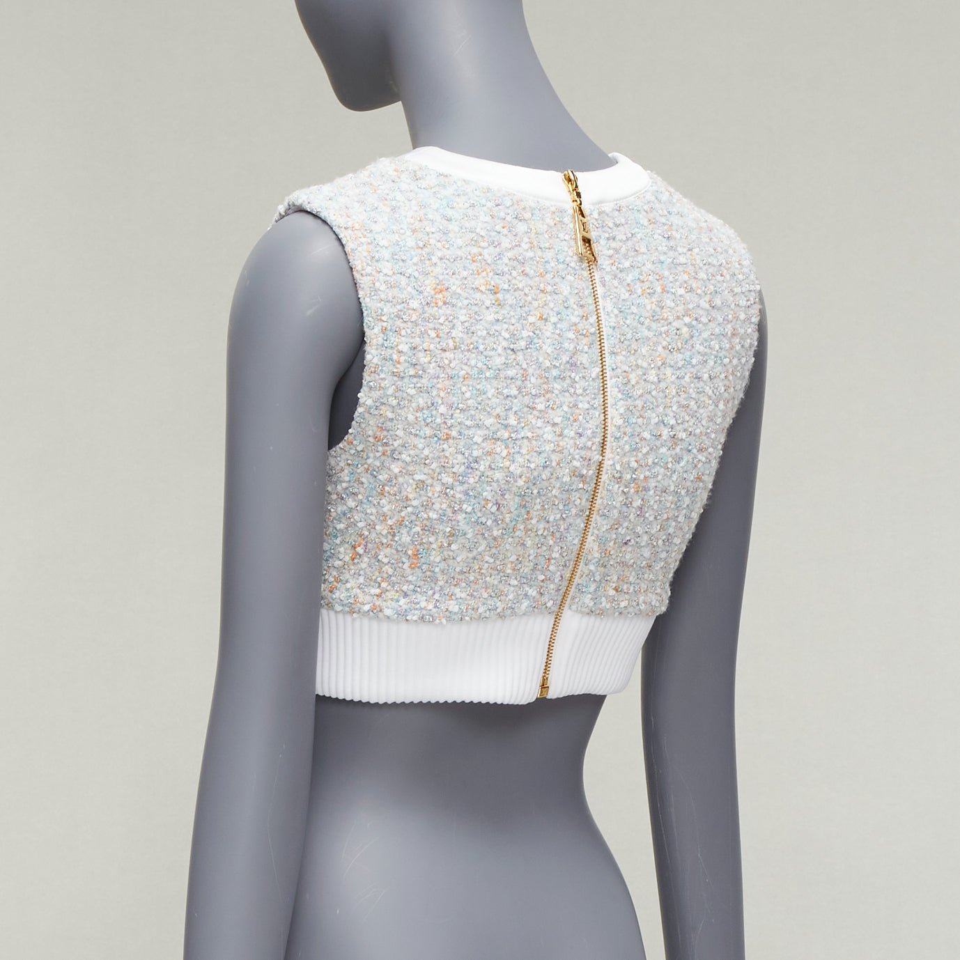 Louis Vuitton Boucle Tweed Top - Detail 1