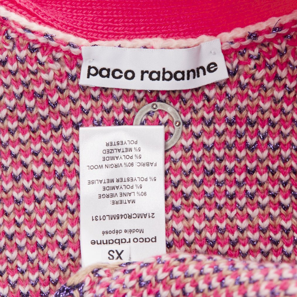 Paco Rabanne Fairisle Cardigan - Image 11