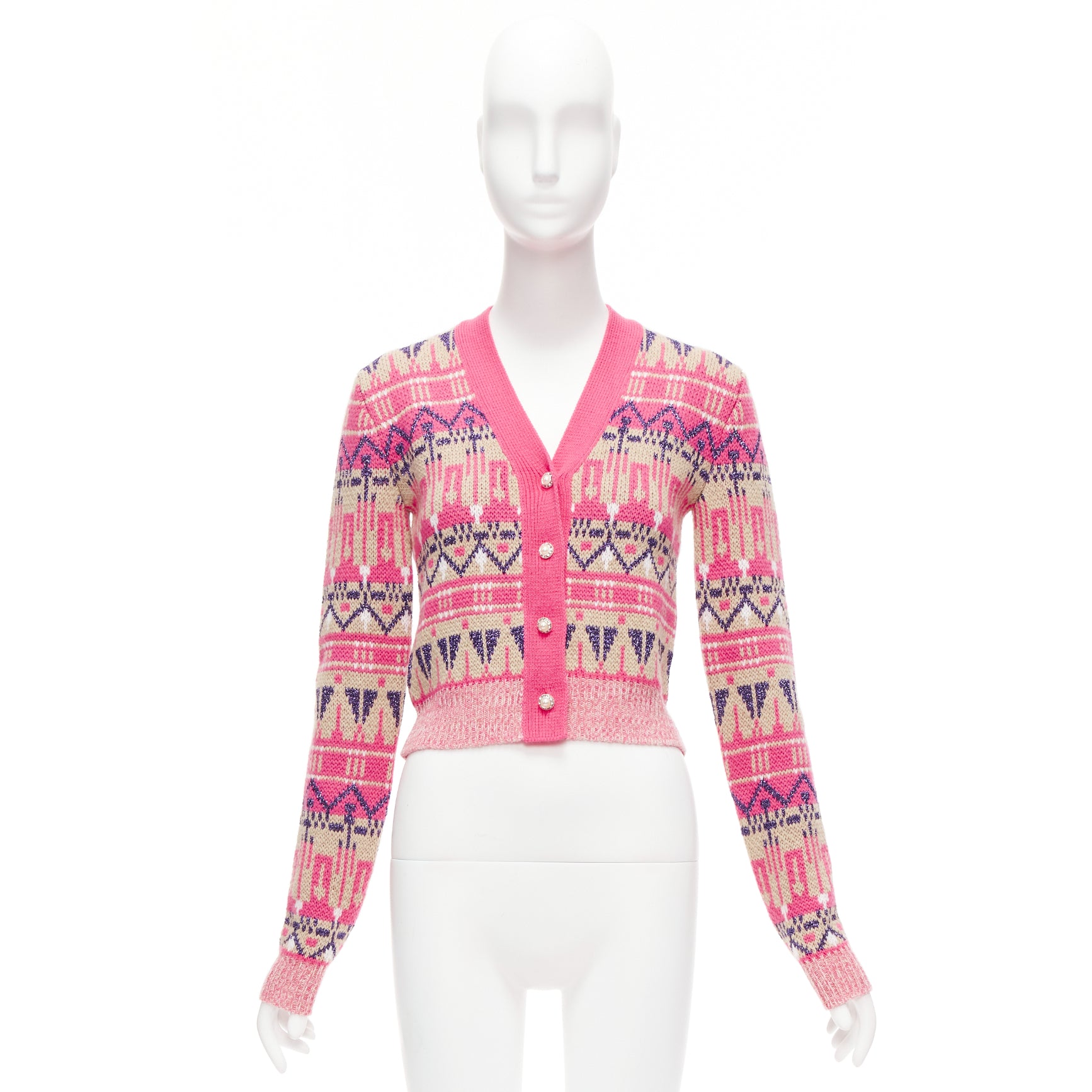 Paco Rabanne Fairisle Cardigan - Image 12