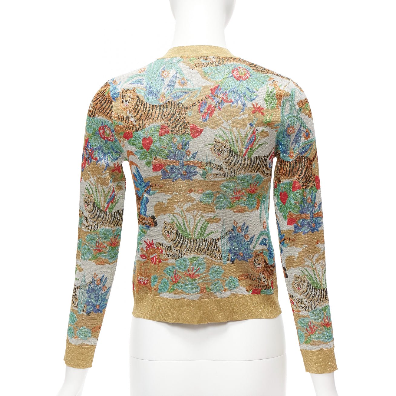 Gucci Oriental Tiger Cardigan - Detail 1