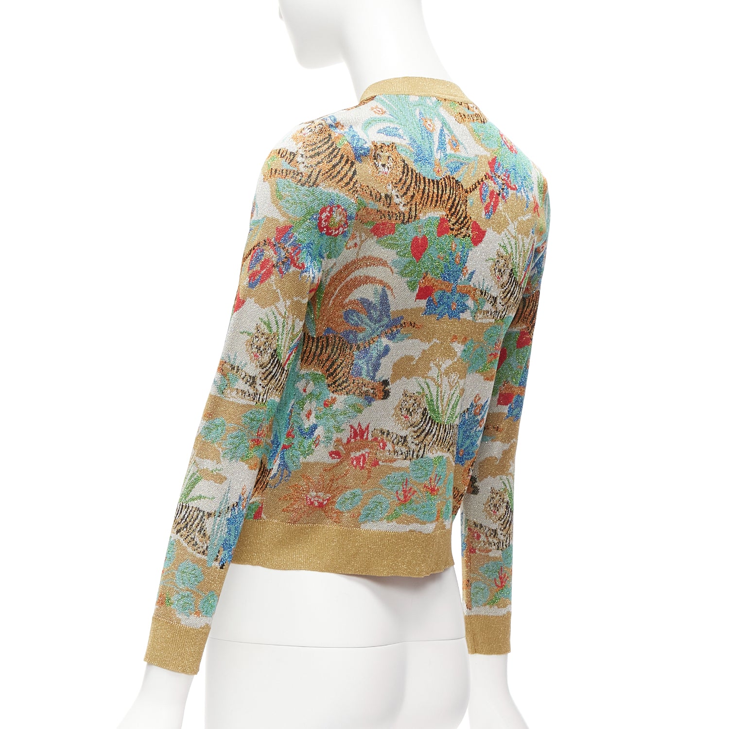 Gucci Oriental Tiger Cardigan - Detail 2