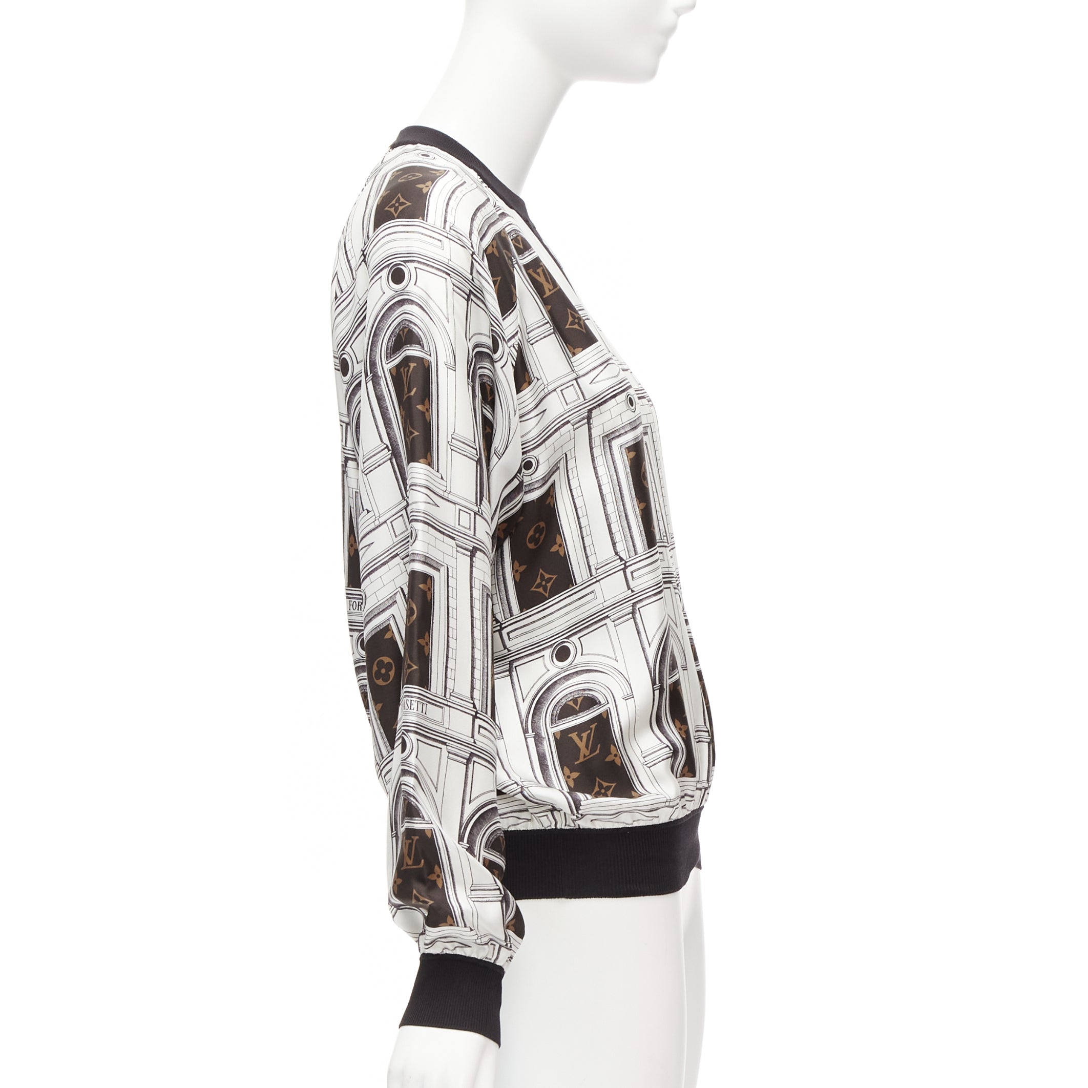 Louis Vuitton Silk Graphic Sweater - 4