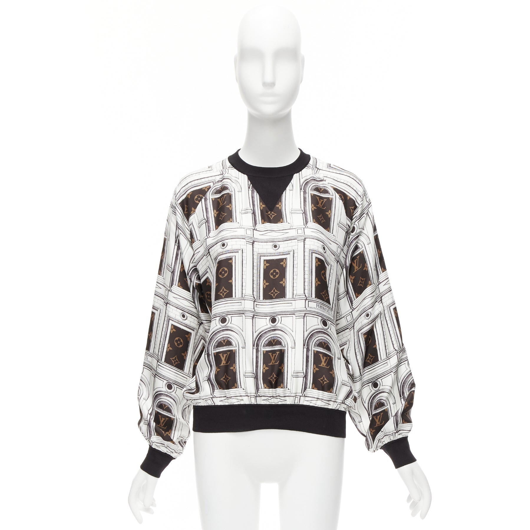 Louis Vuitton Silk Graphic Sweater - Image 11
