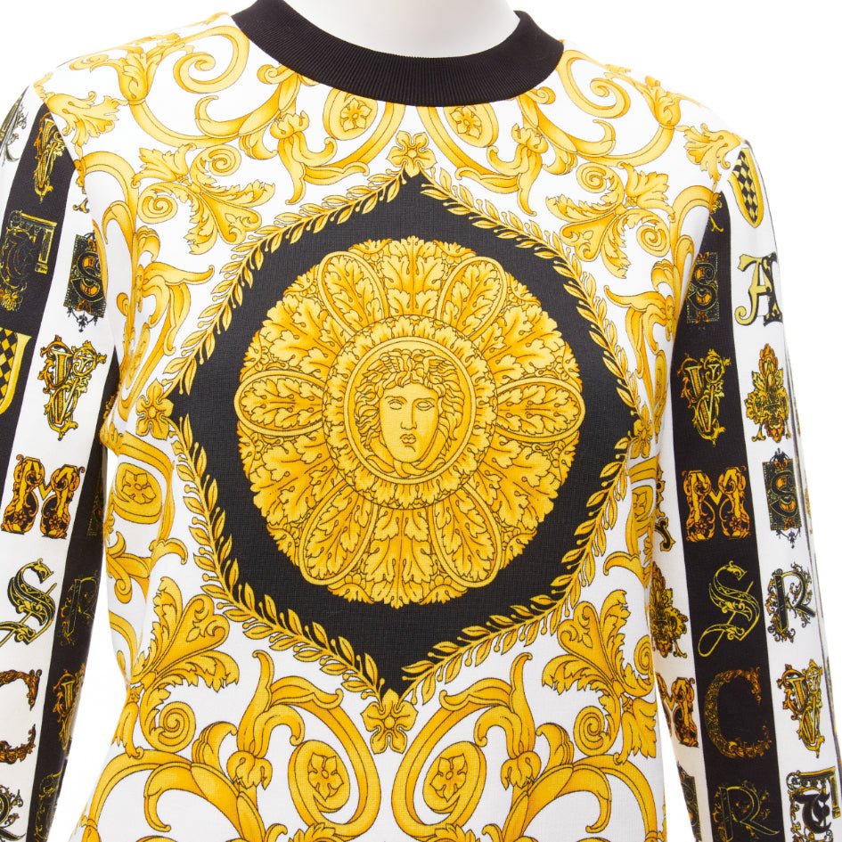 Versace Mixed Barocco Sweater - Detail 2