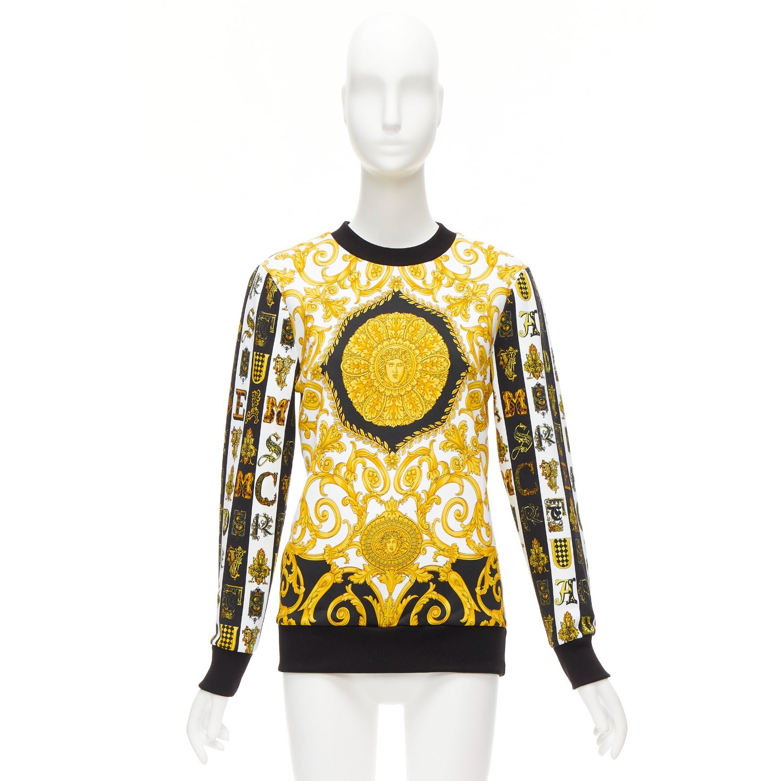 Versace Mixed Barocco Sweater - Image 11