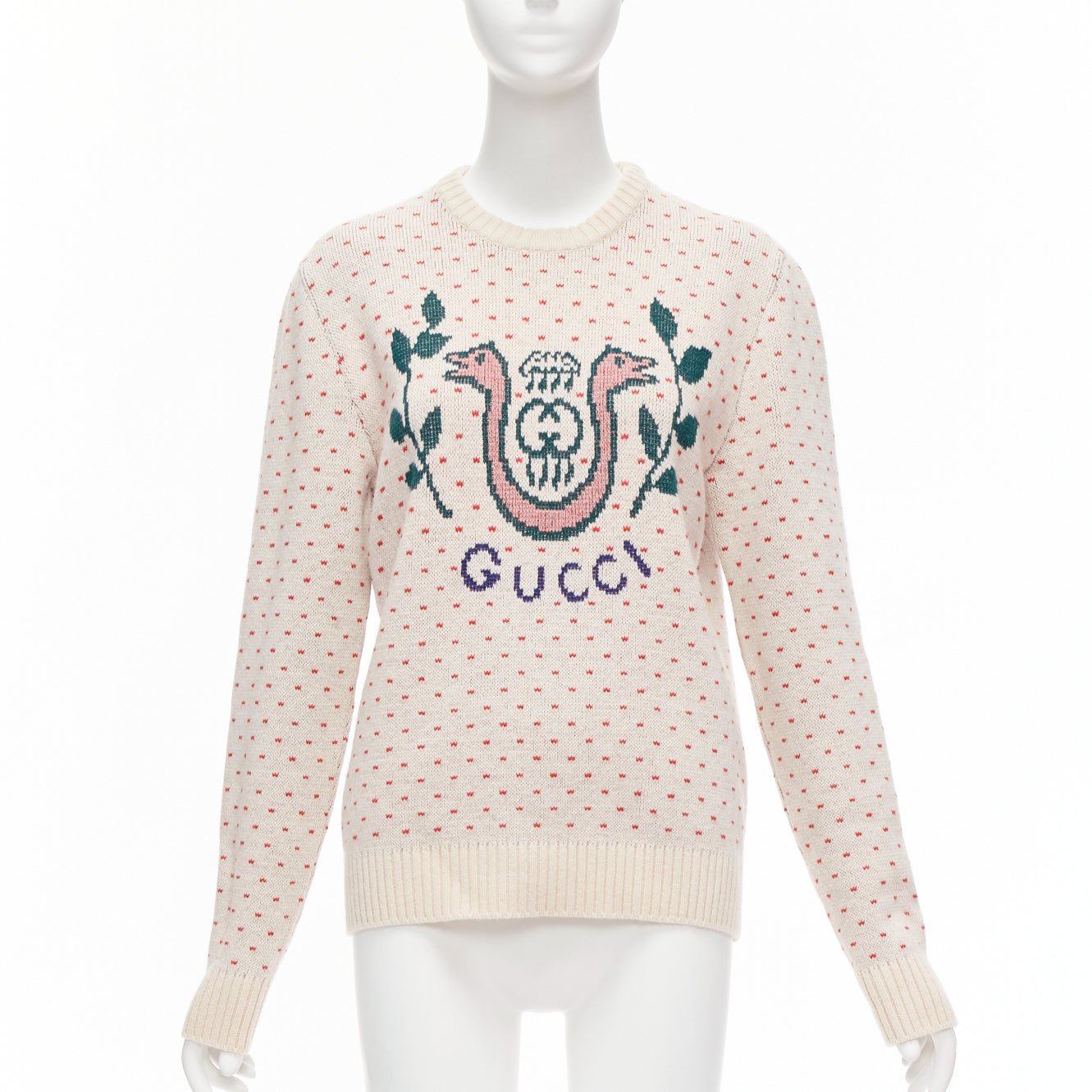 Gucci Fairisle Crest Sweater