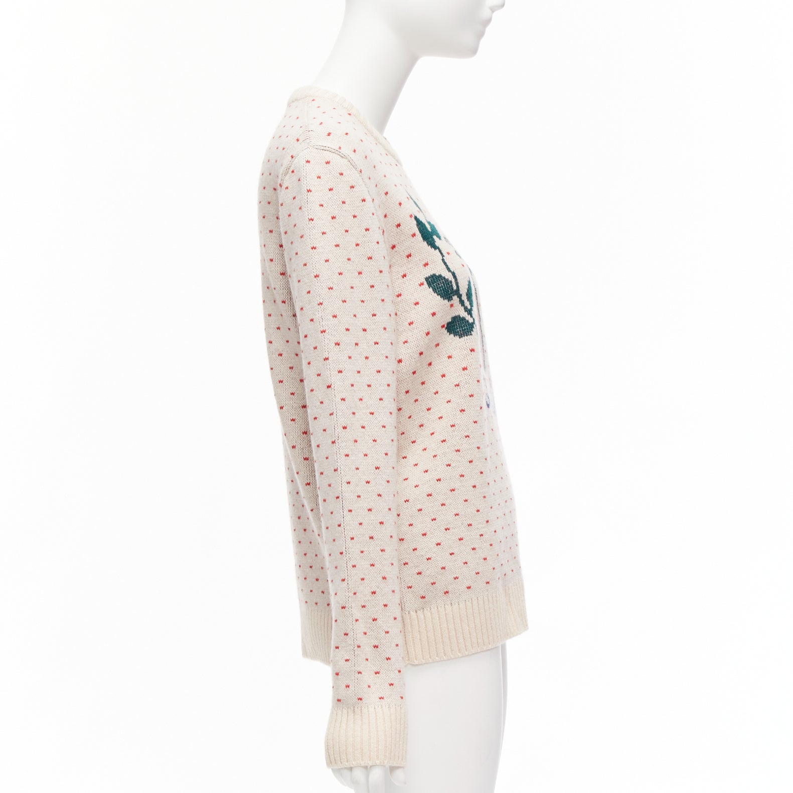 Gucci Fairisle Crest Sweater - 4