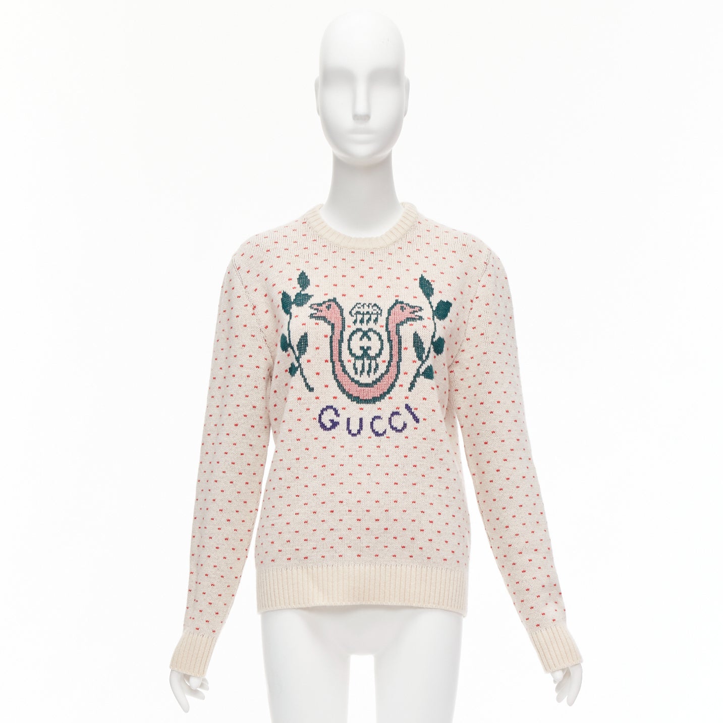 Gucci Fairisle Crest Sweater - Image 11