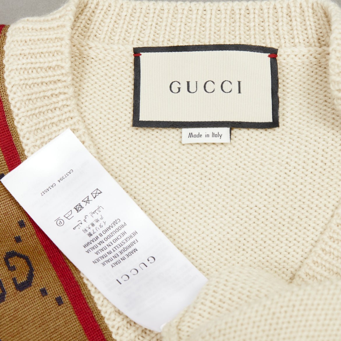 Gucci Vintage GG Sweater - Image 10