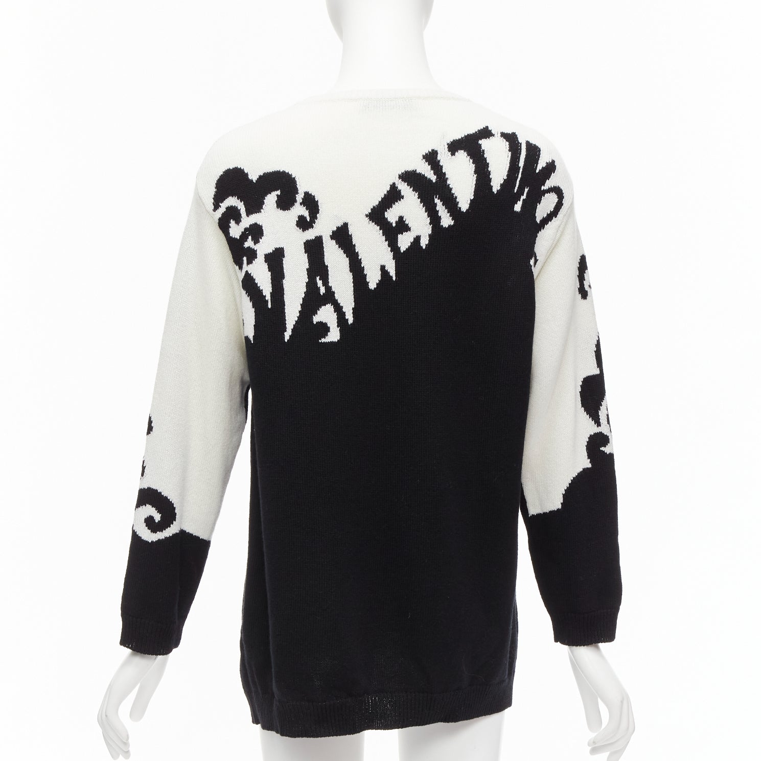 Valentino Garavani Waves Graphic Sweater - Side view