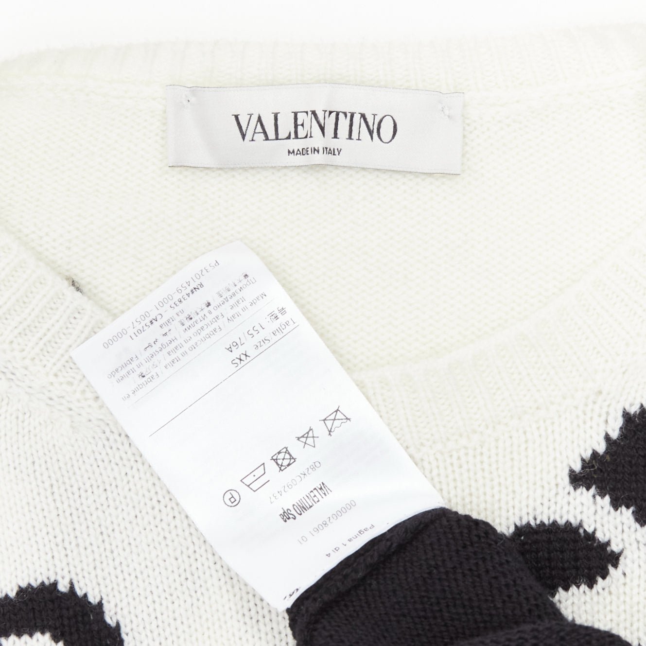Valentino Garavani Waves Graphic Sweater - Image 10