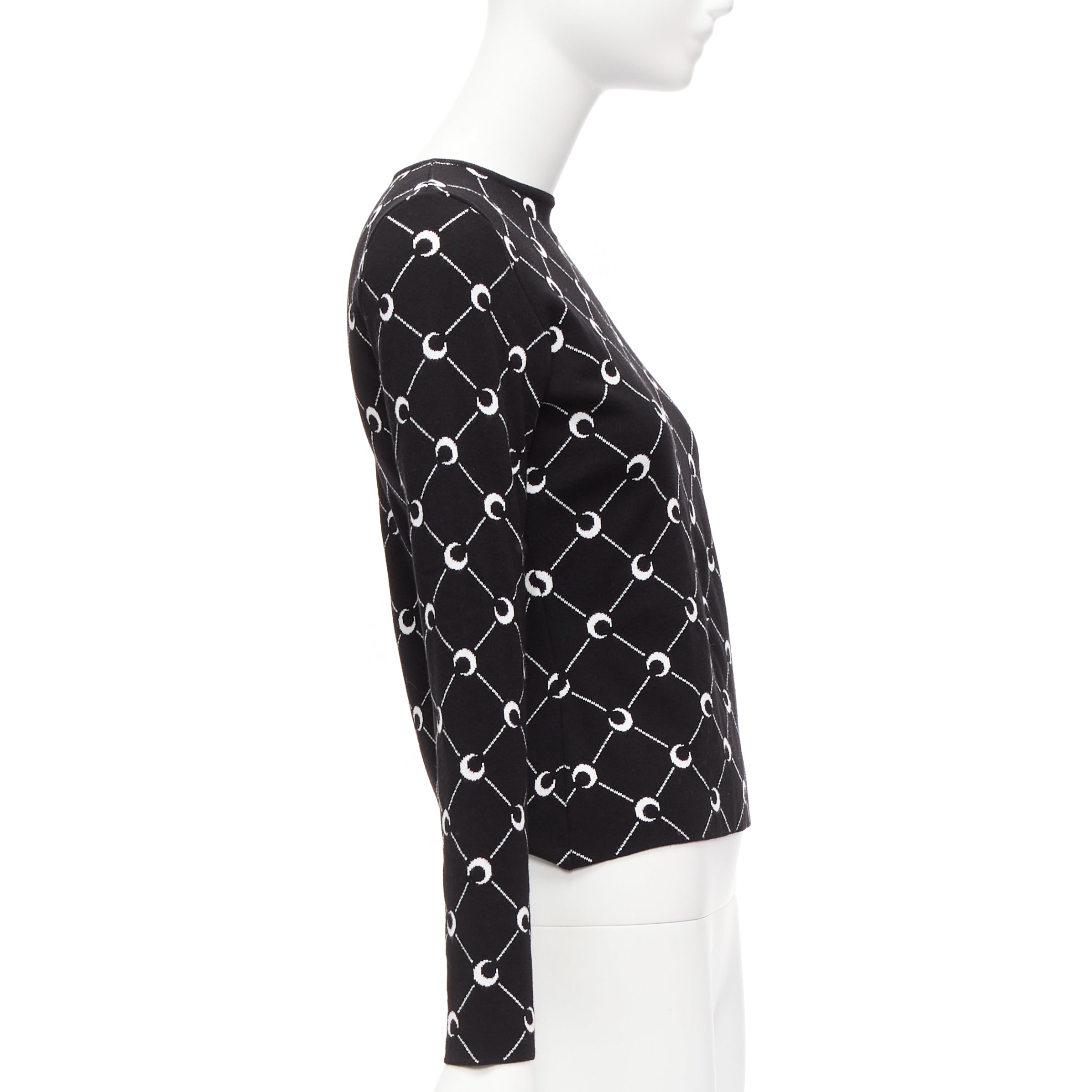 Marine Serre Crescent Moon Sweater - 4