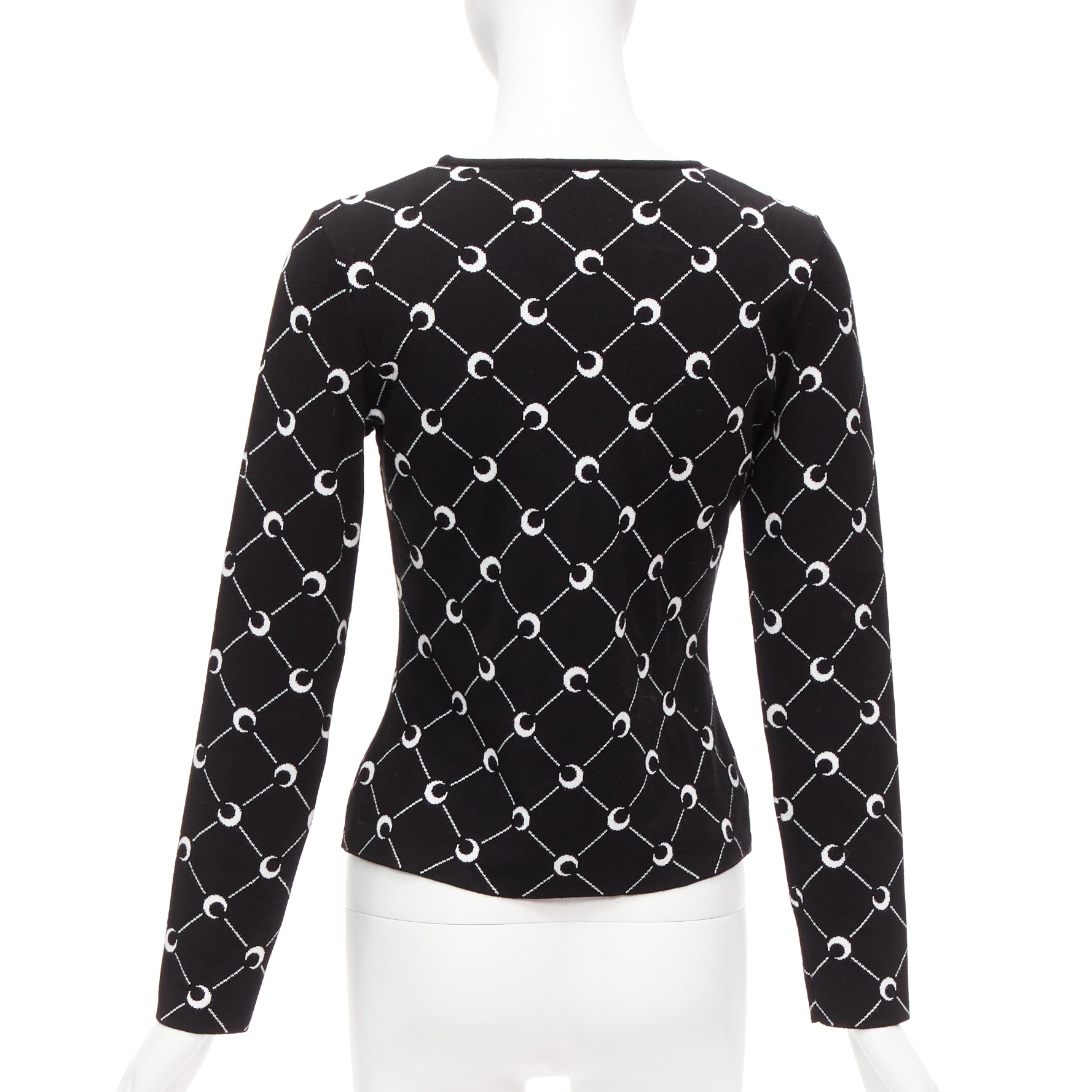 Marine Serre Crescent Moon Sweater - Side view