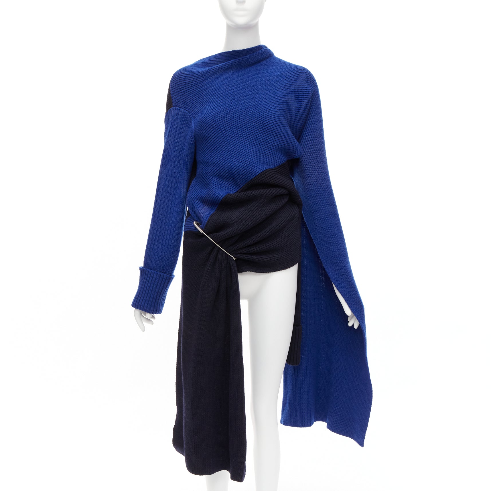 Monse Pin Cape Sweater
