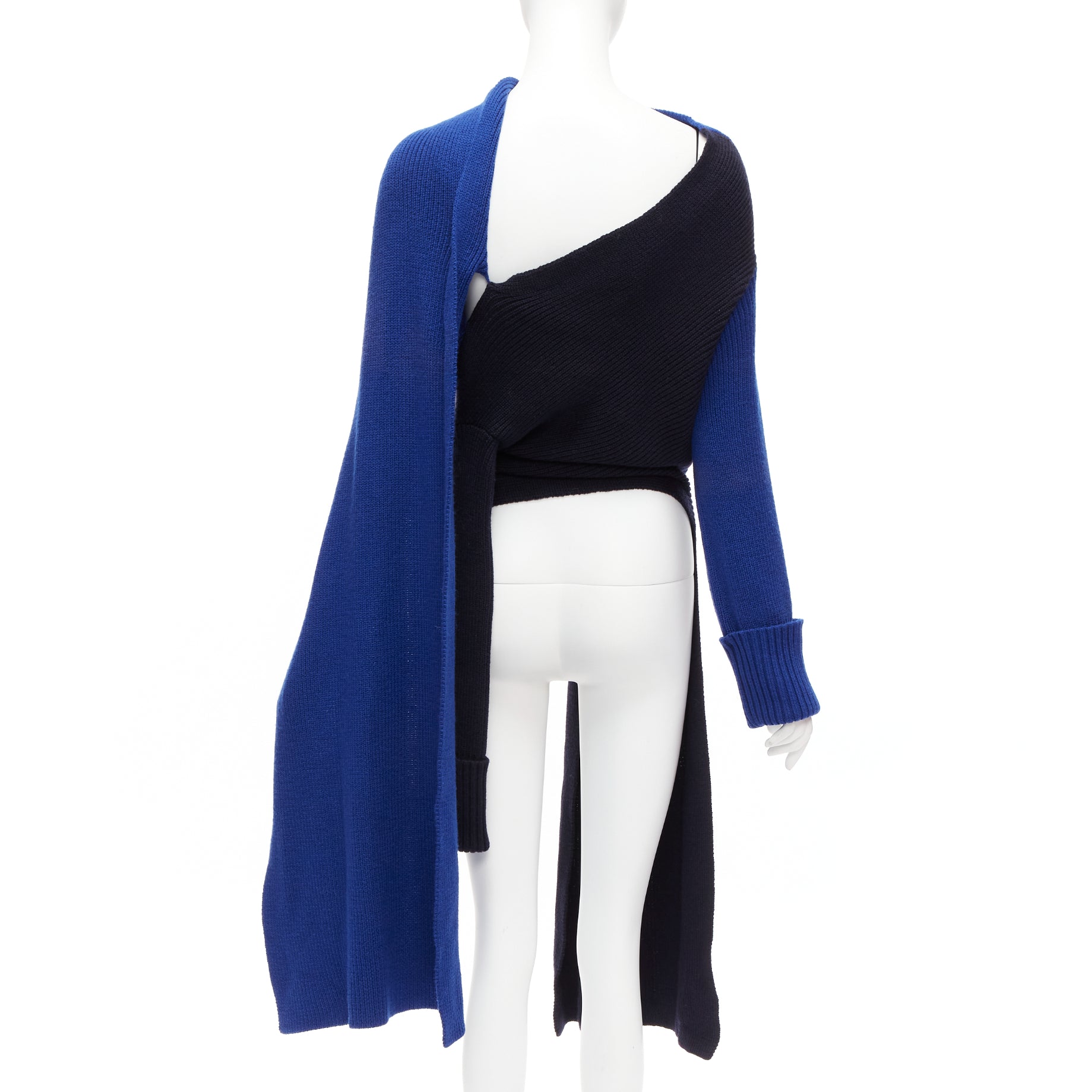 Monse Pin Cape Sweater - Side view